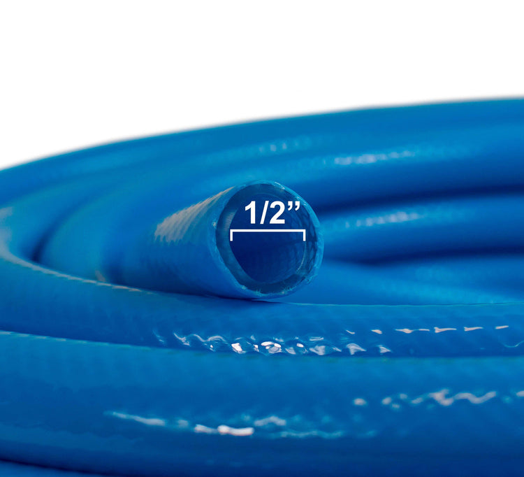Blue Water Hose Pipe