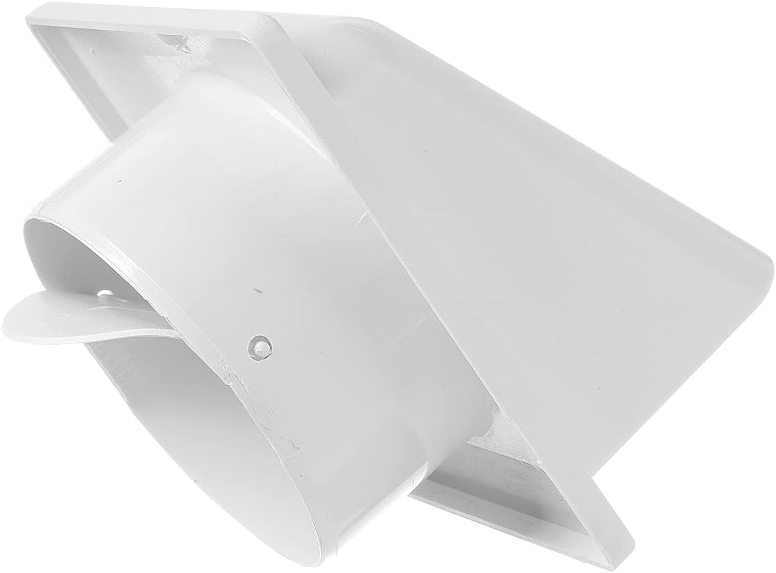 External White Louvre Vent KRD/100 fi100mm