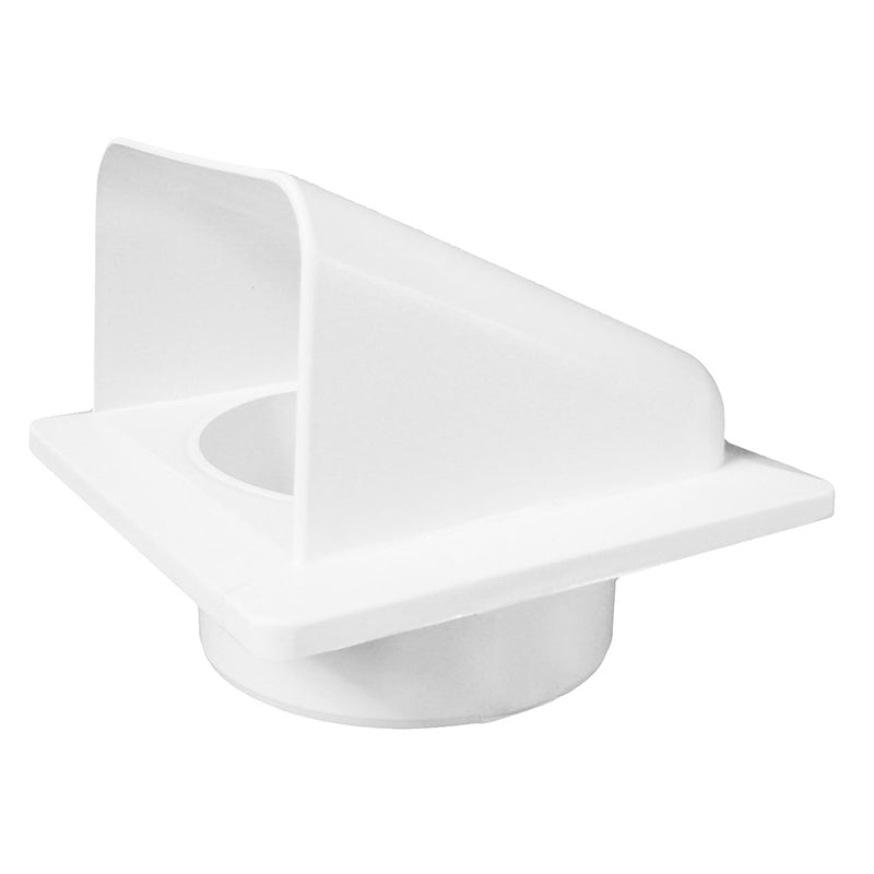 External White Louvre Vent KRD/100 fi100mm