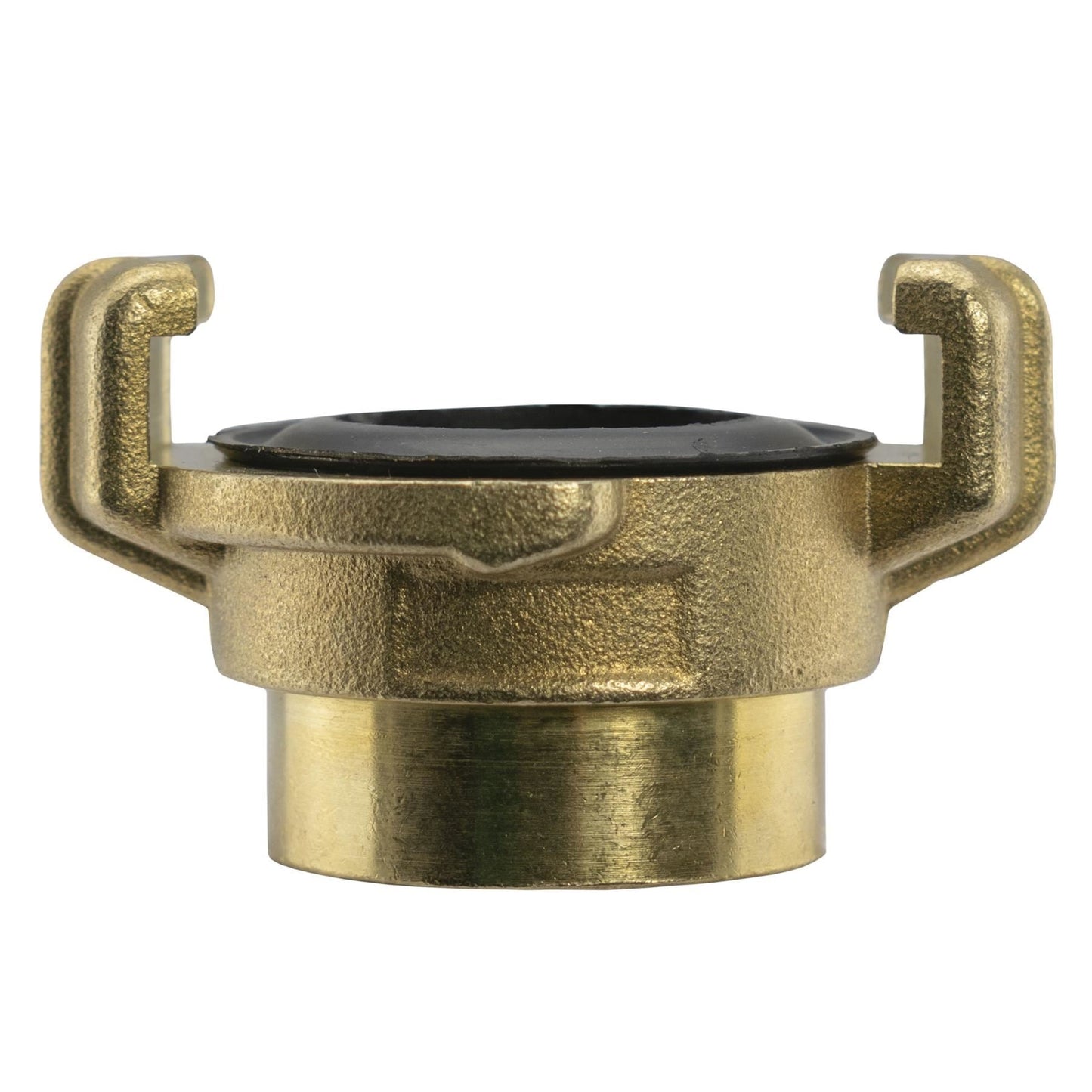 Brass Bib Tap 3/4" BSP with Geka Type Claw Outlet