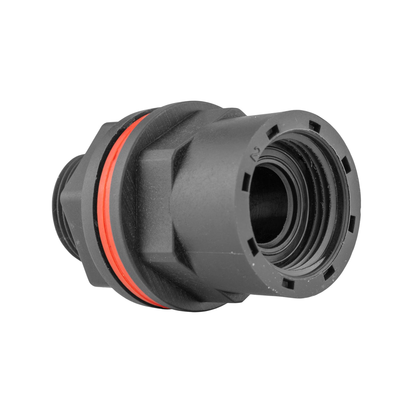 Water Butt Kit ¾” BSP with Plastic Valve and ¾” Barb Elbow