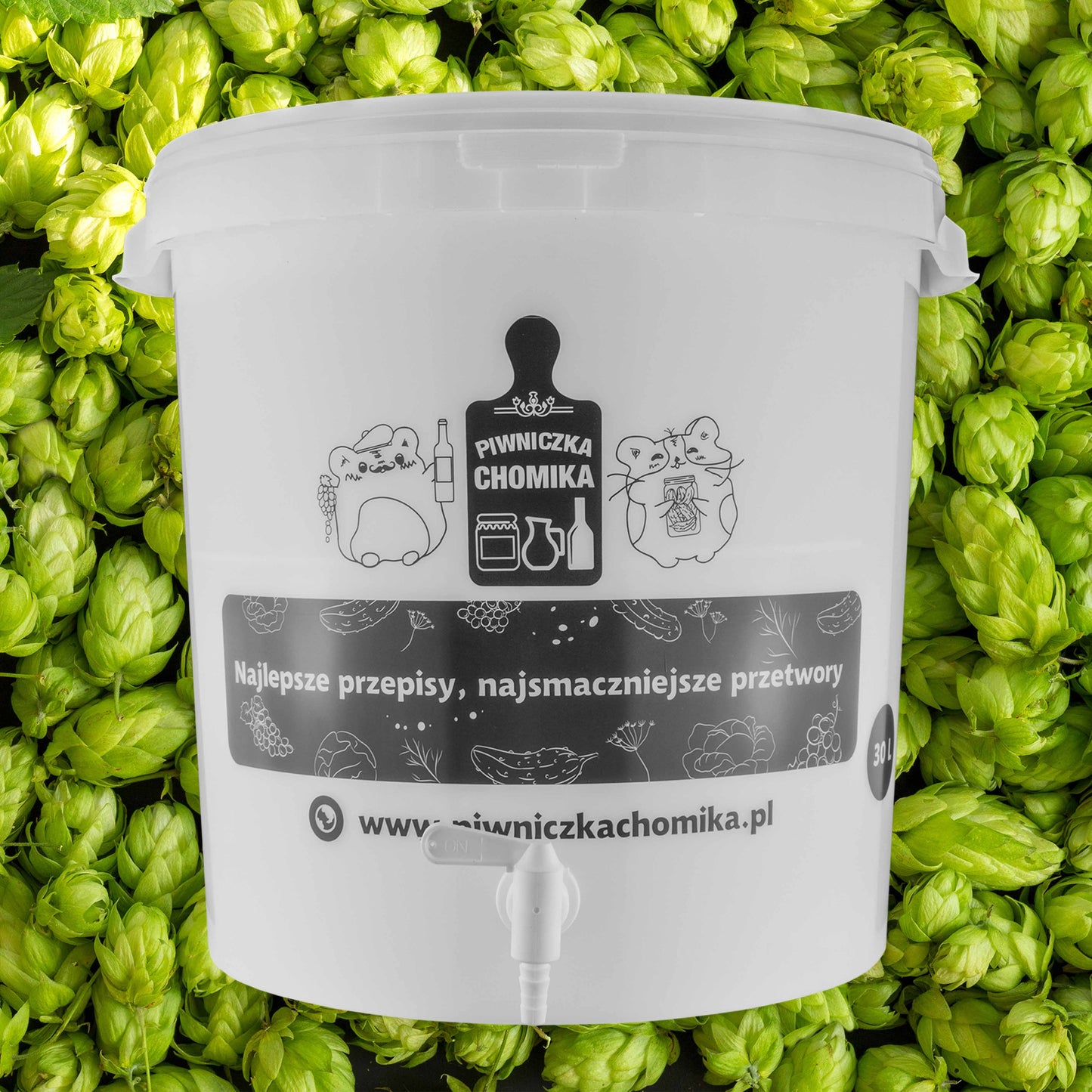 Home Brew Bucket 30L with Tap