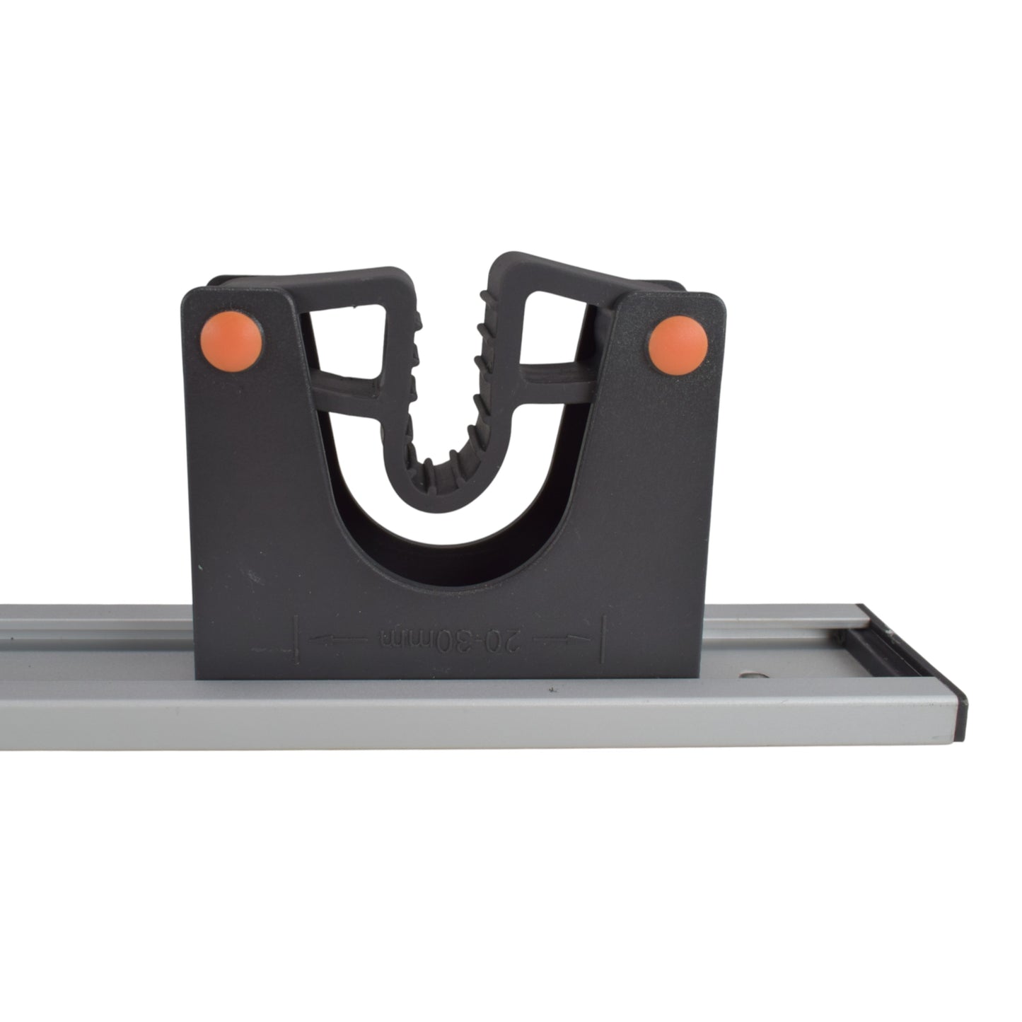 Wall Mount Tool Holder Rail - Gripper Design (5 Handles)
