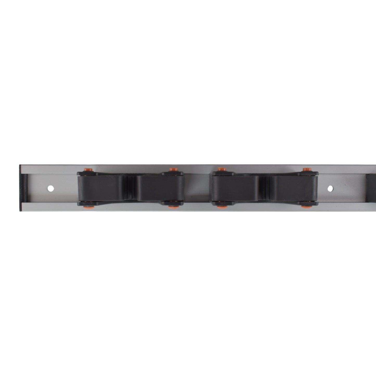 Wall Mount Tool Holder Rail - Gripper Design (3 Handles)