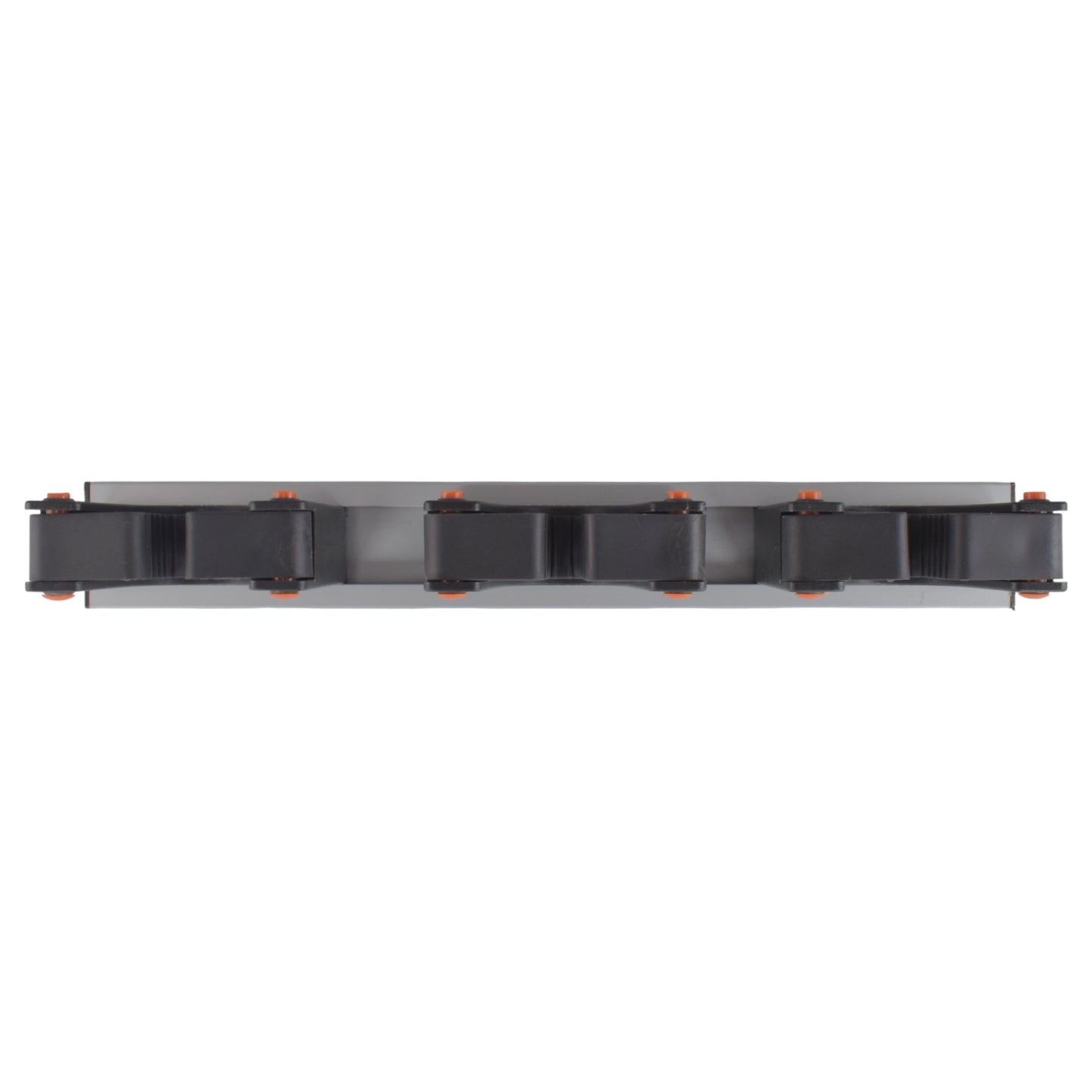 Wall Mount Tool Holder Rail - Gripper Design (3 Handles)