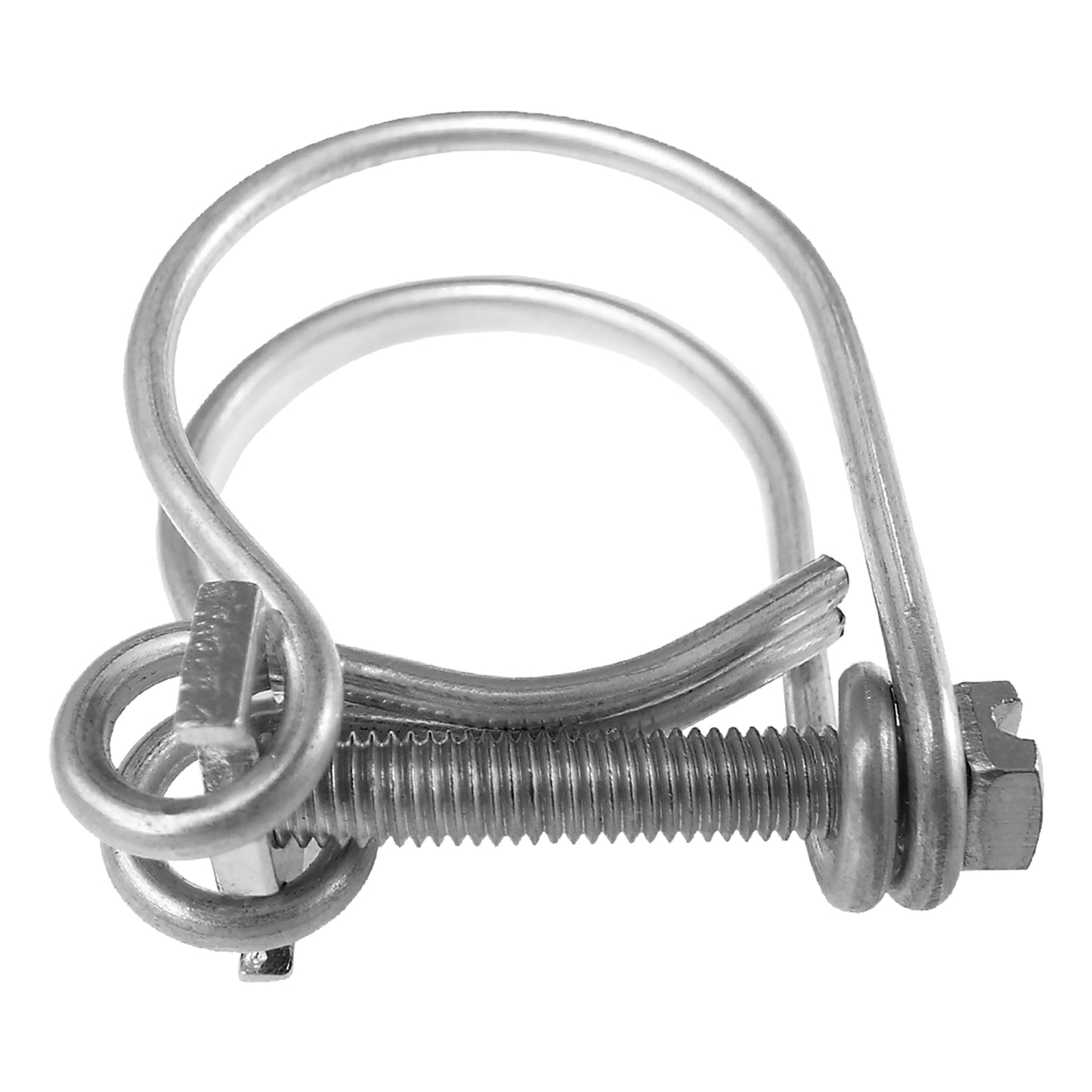 Double Wire Hose Clamp Galvanised 32mm-36mm