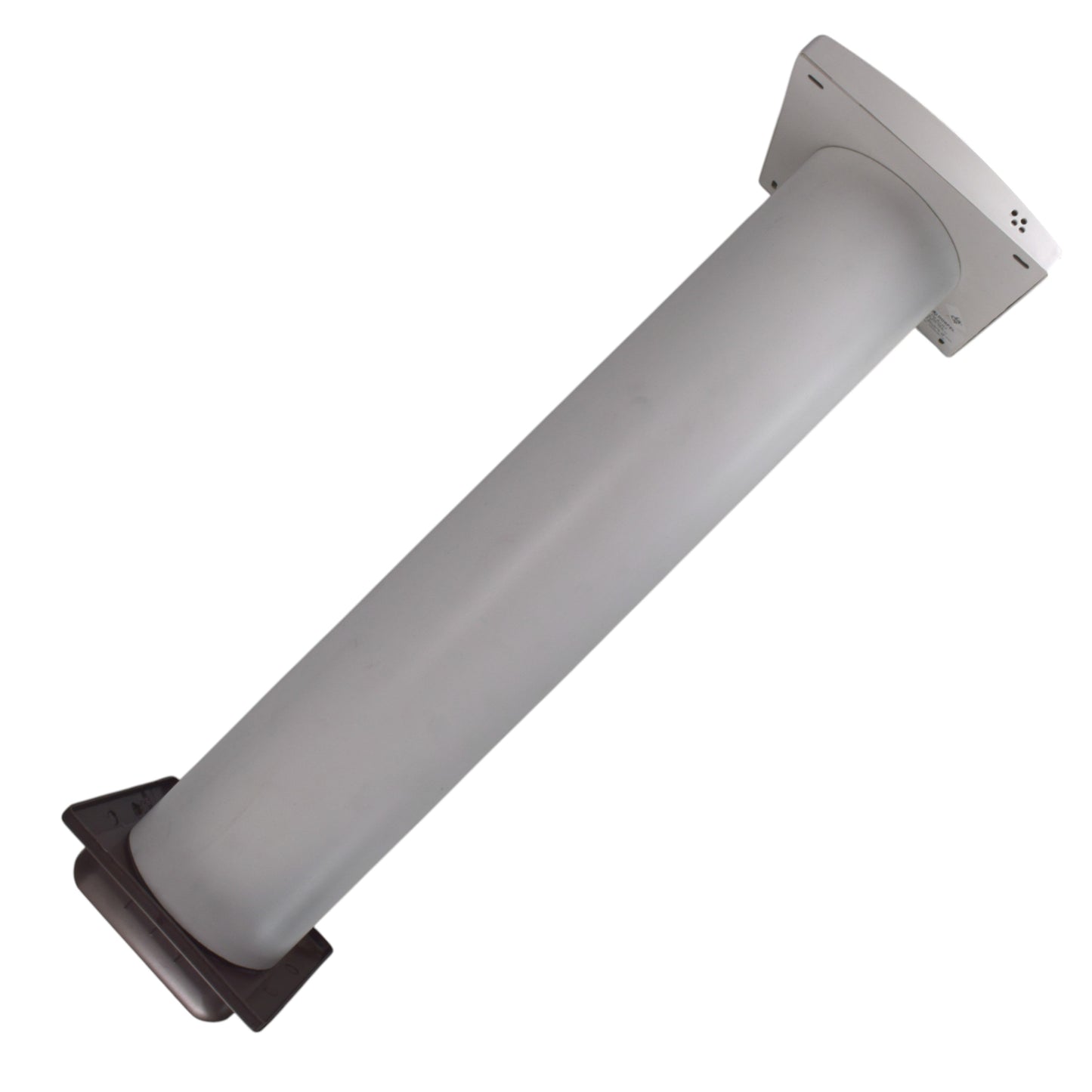 Through Wall Ventilation Kit – STYL Fan with Timer/Humidistat and Brown External Vent