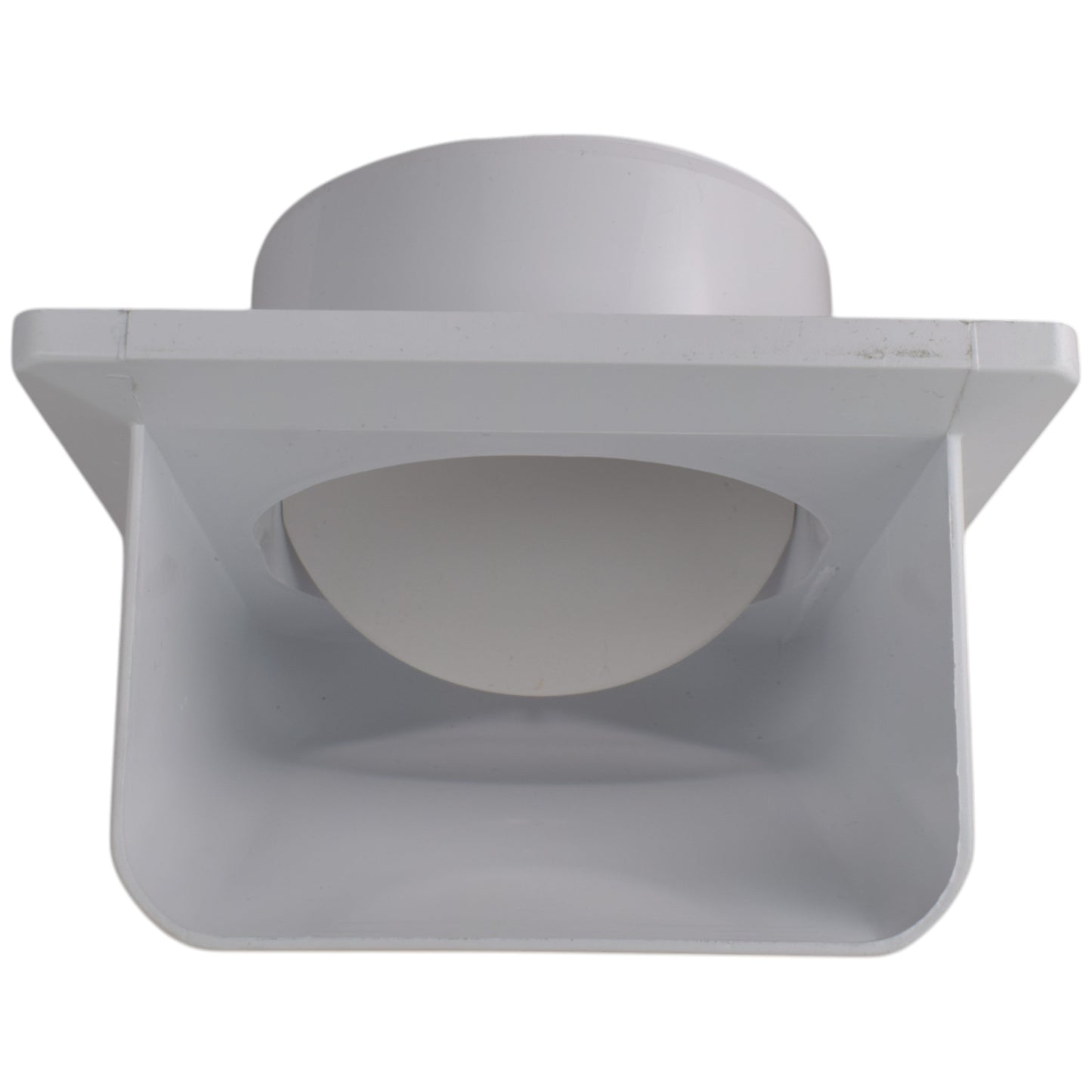 Through Wall Ventilation Kit - STYL Fan with Timer and White External Vent