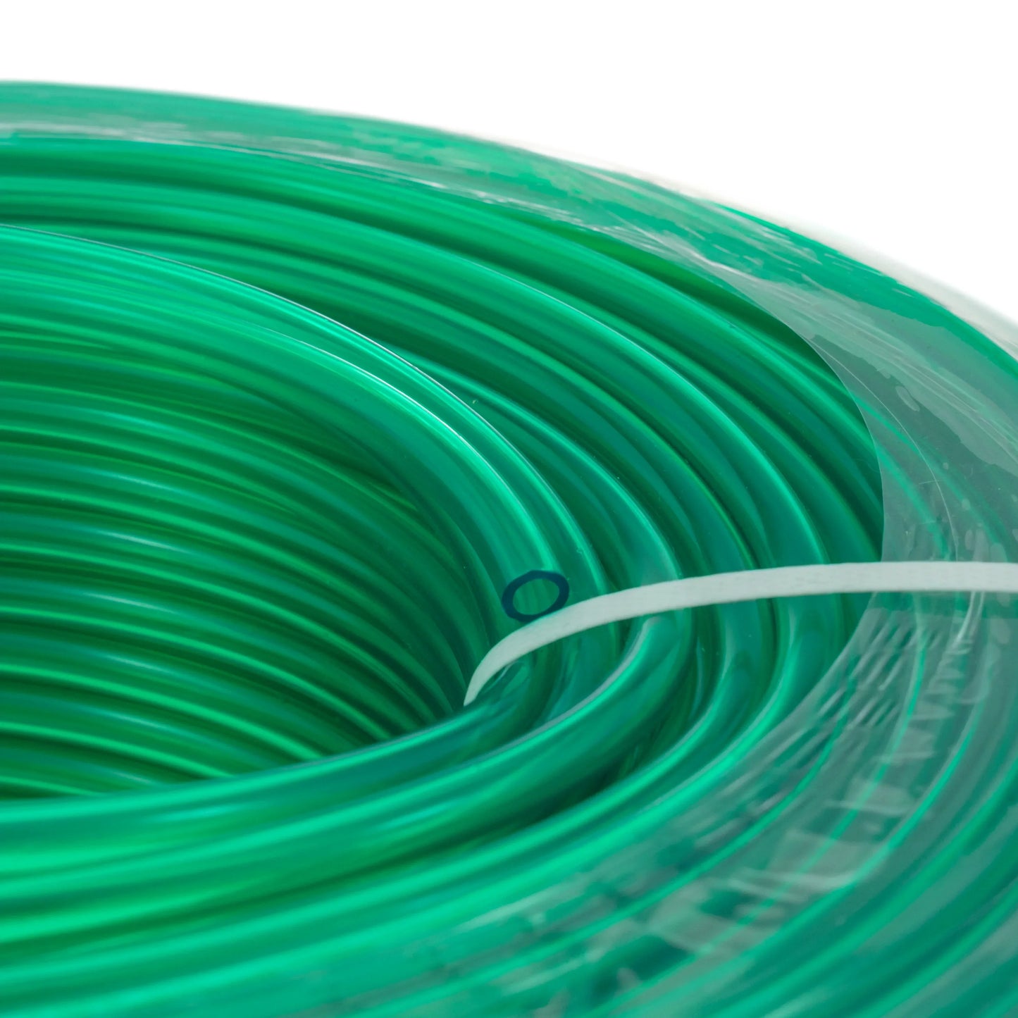 Green Semi-Transparent PVC Pipe 16mm*20mm