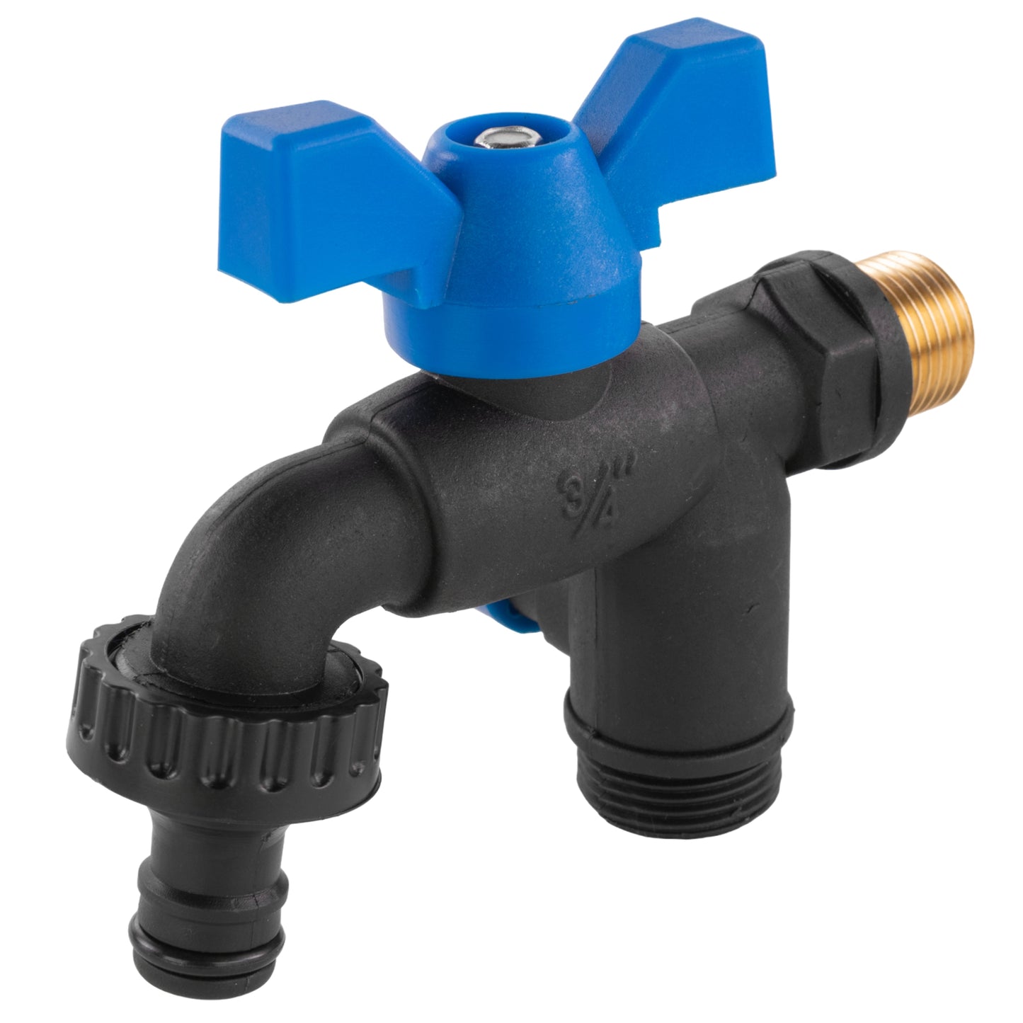 Garden Bib Double Tap 1/2" BSPM