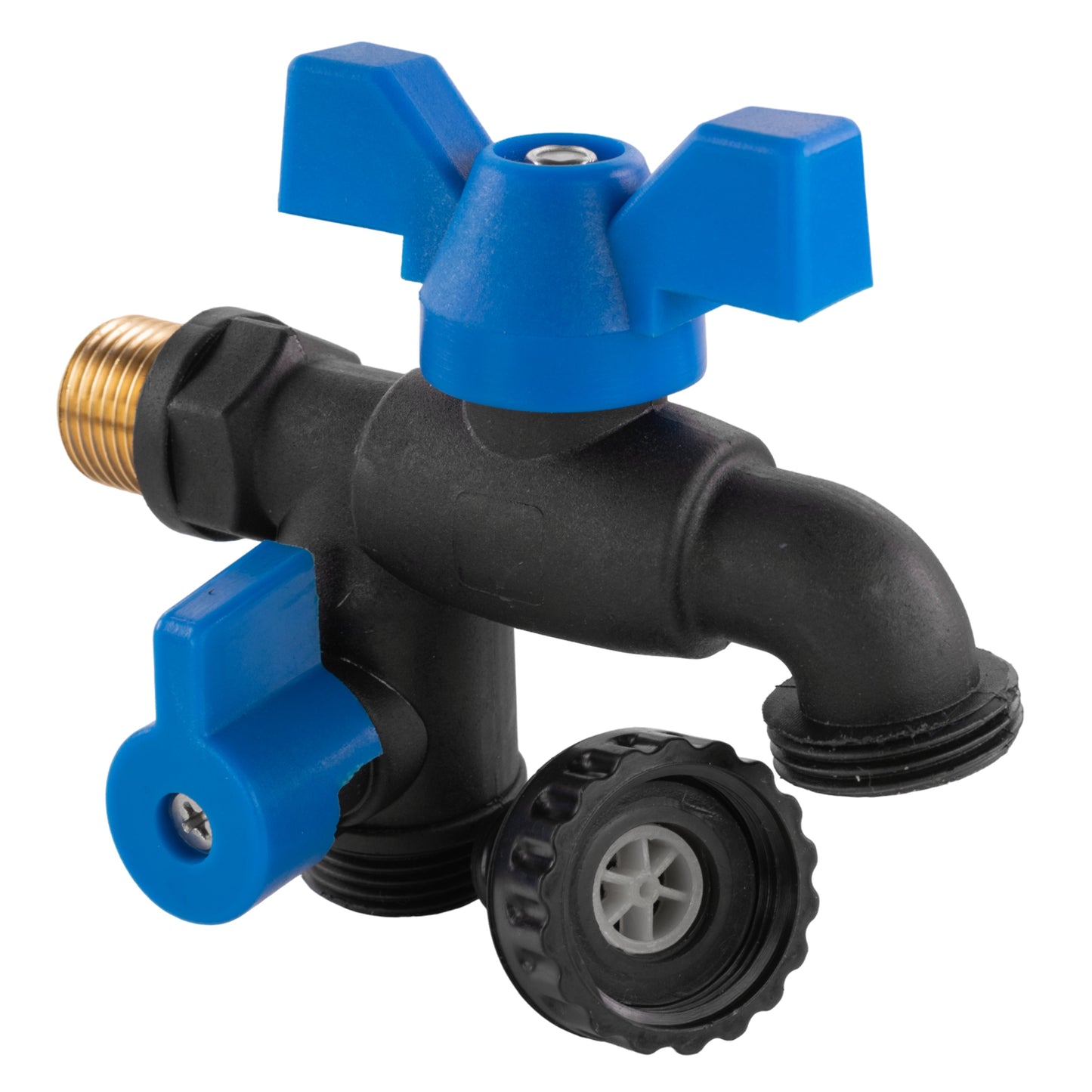 Garden Bib Double Tap 1/2" BSPM