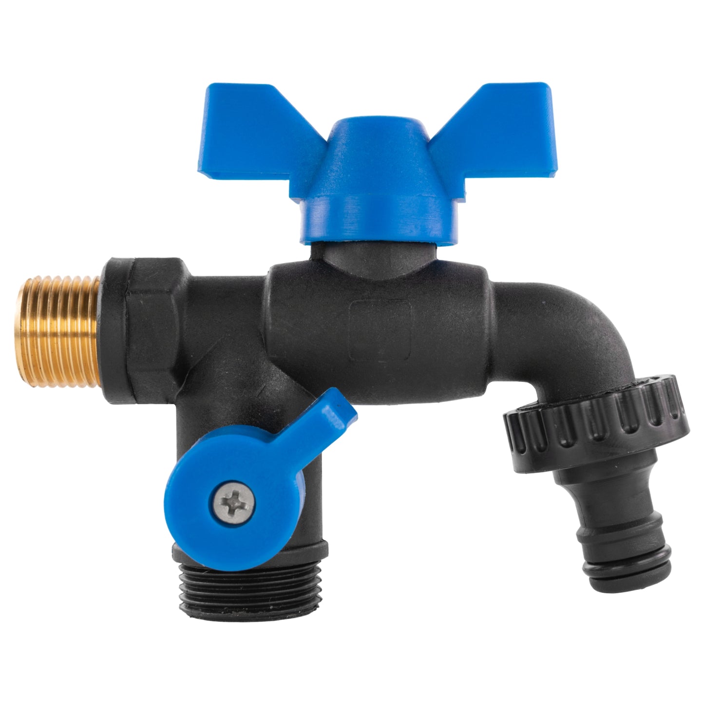 Garden Bib Double Tap 1/2" BSPM