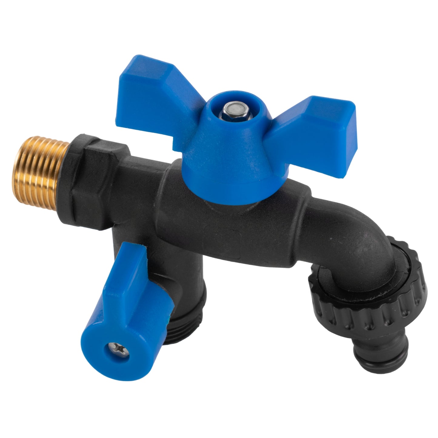 Garden Bib Double Tap 1/2" BSPM