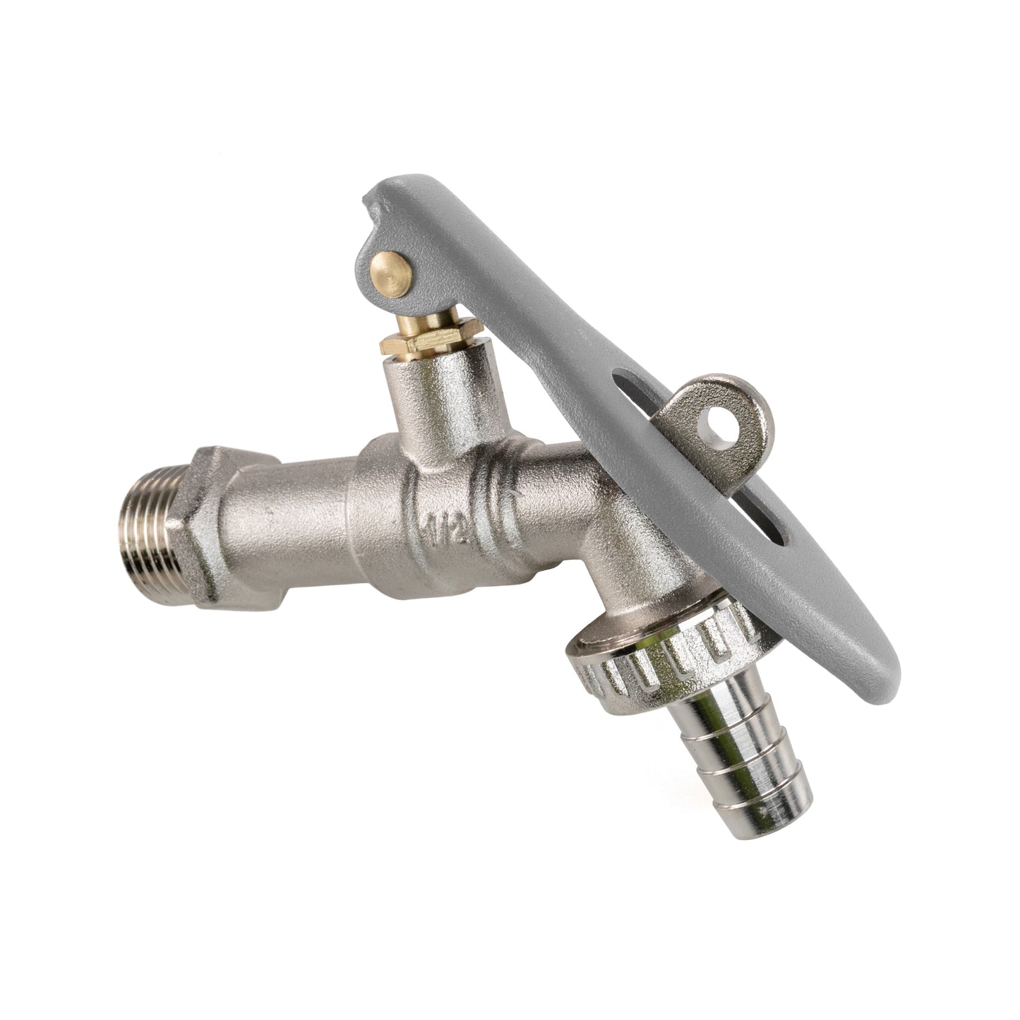 Water Butt Kit 1/2" with Lever Tap Hose Barb and Lever Lock