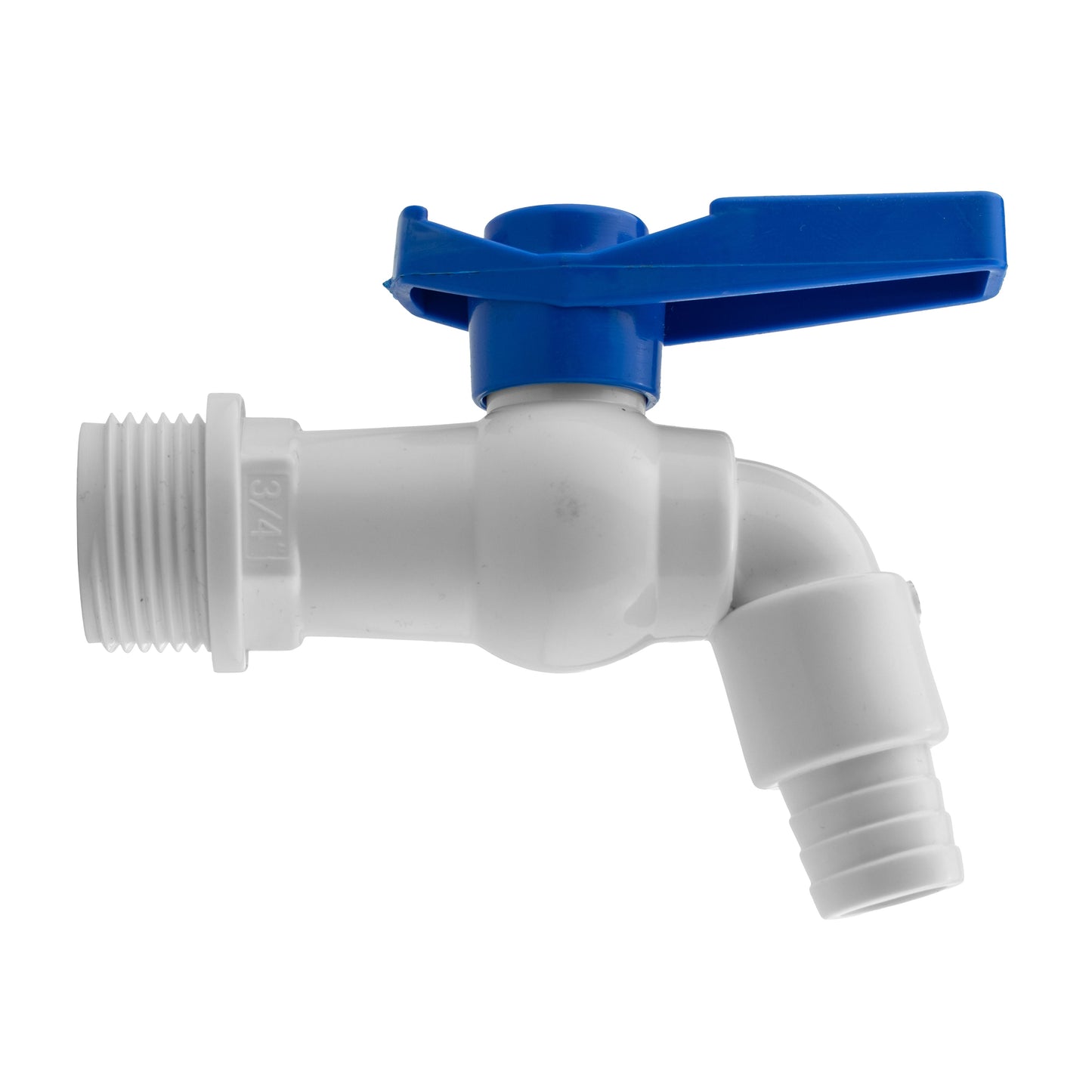 Water Butt Kit 3/4" with White PVC Tap
