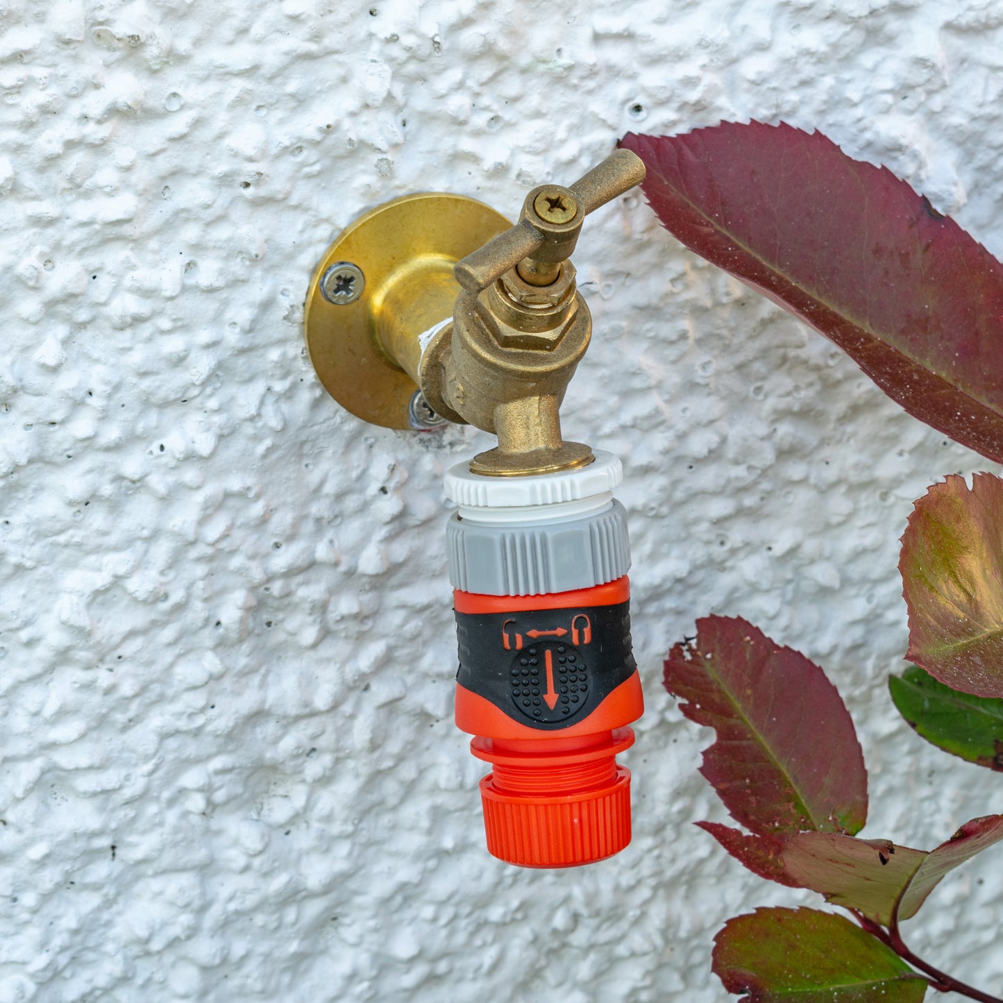 Cost Wise Click and Lock Hose Connector 1/2" Orange