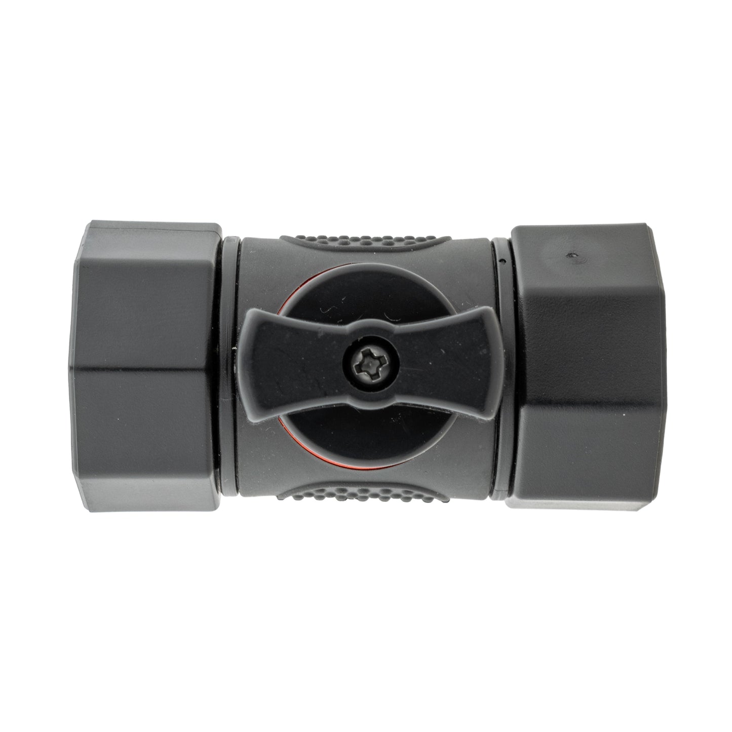 In Line Soft Touch Valve 3/4" BSPF Black