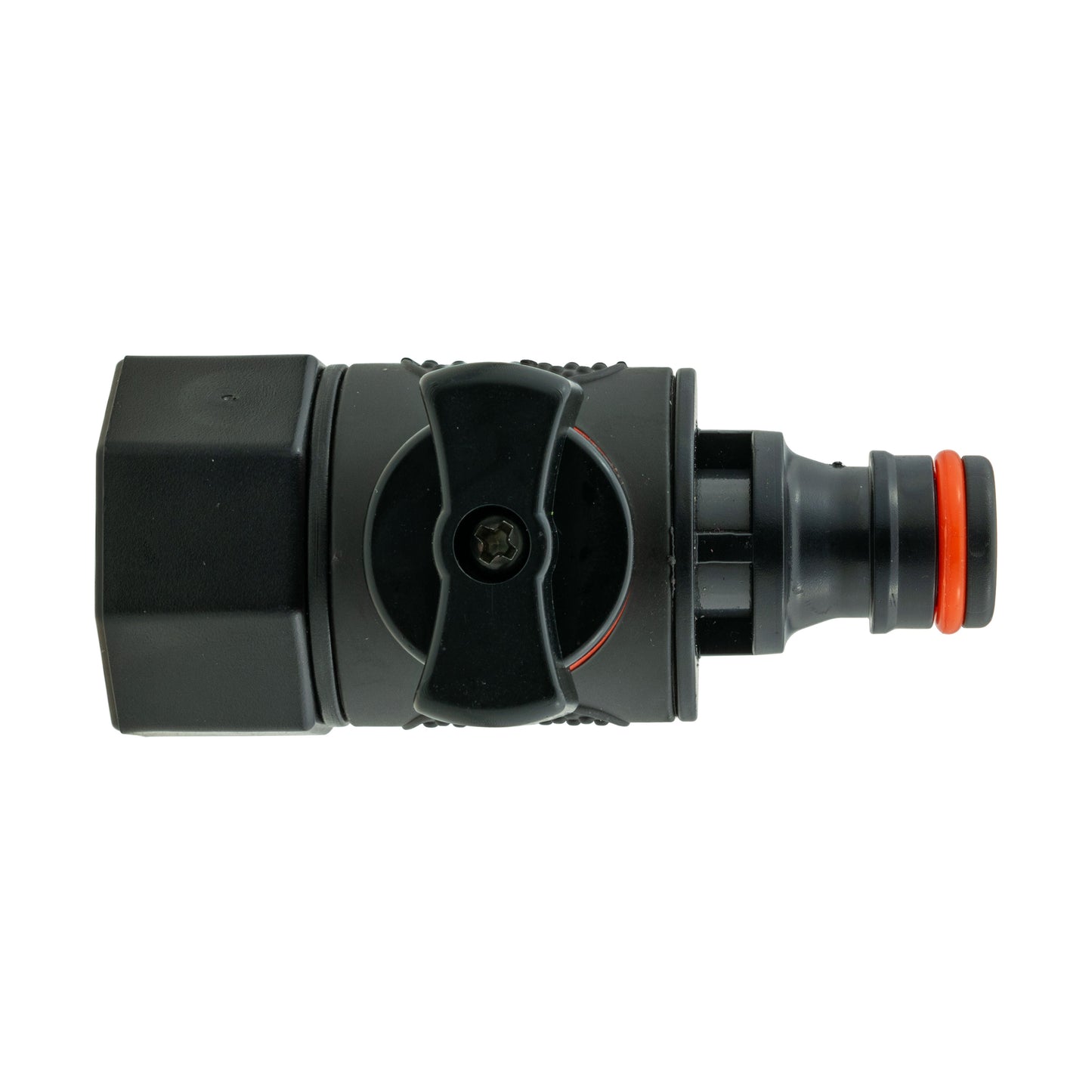 20mm MDPE Straight with BSPF-Quick Connect Valve & Hose Connector Brass