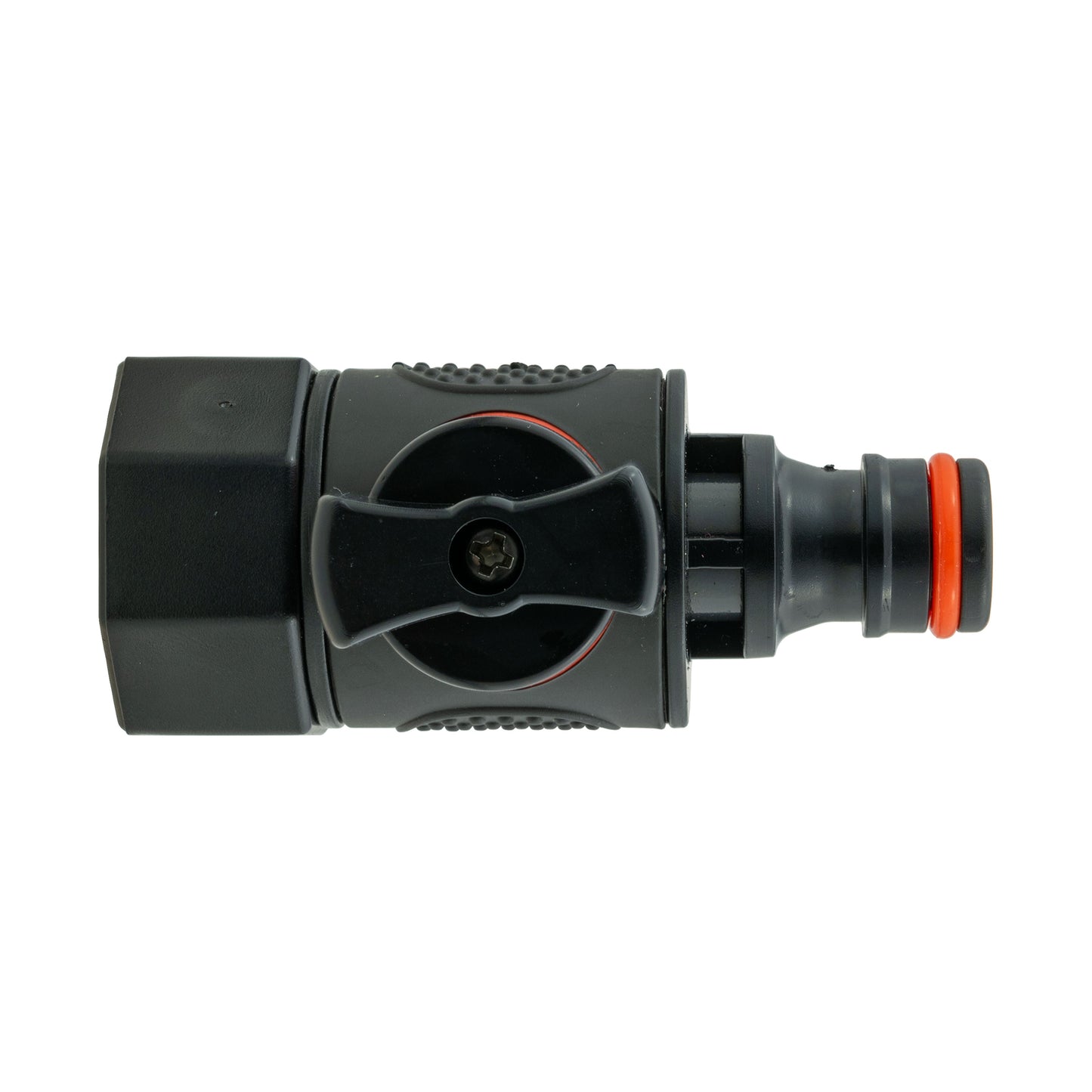 20mm MDPE Straight with BSPF-Quick Connect Valve & Hose Connector Brass