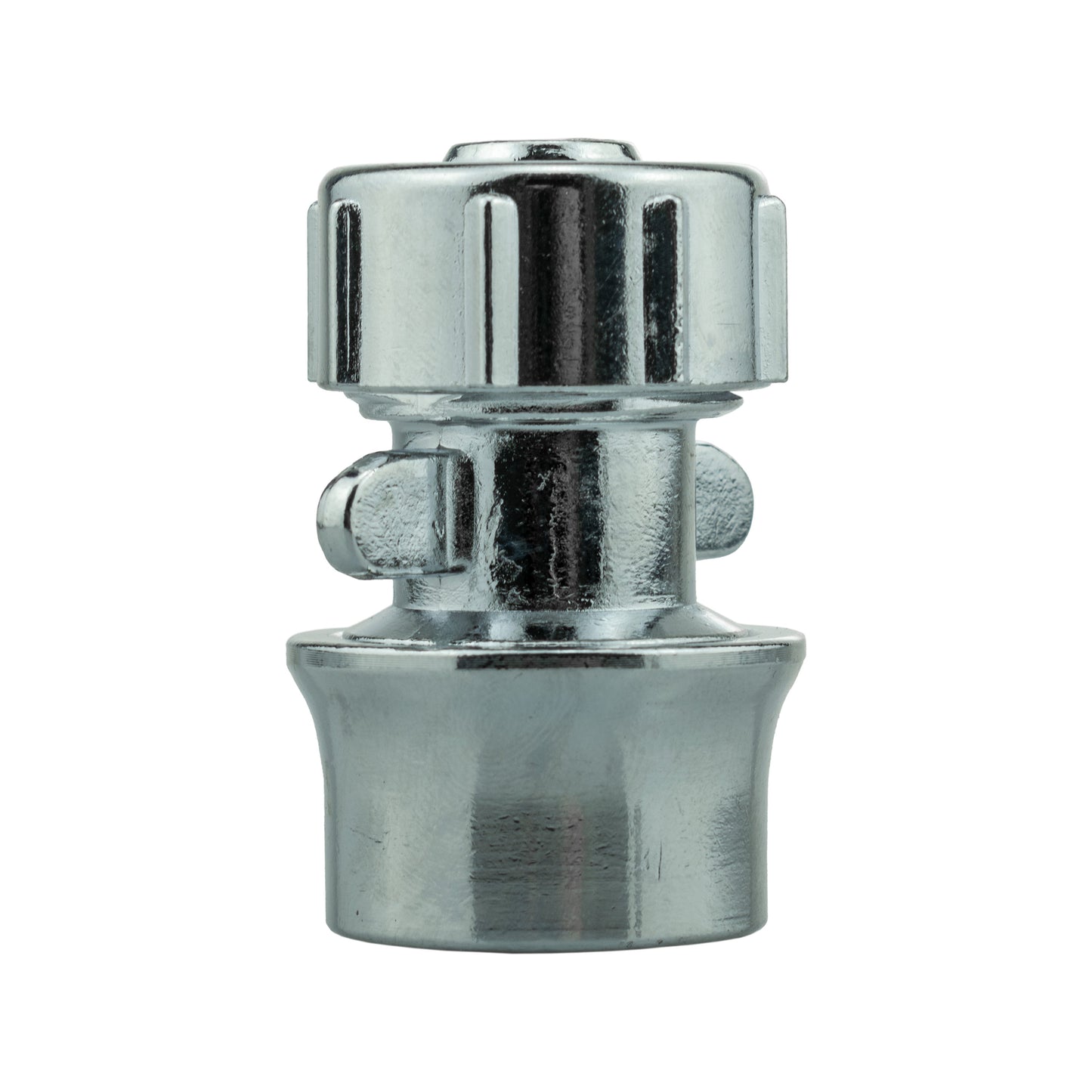 20mm MDPE Straight with BSPF-Quick Connect Valve & Hose Connector Zinc
