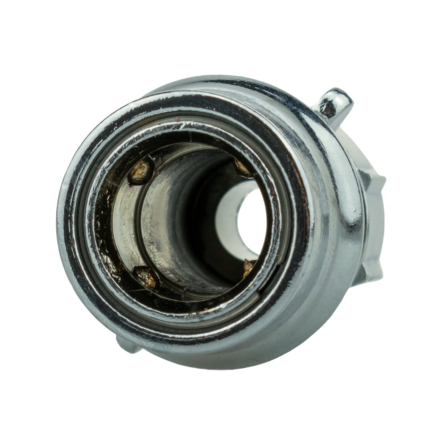 20mm MDPE Straight with BSPF-Quick Connect Valve & Hose Connector Zinc