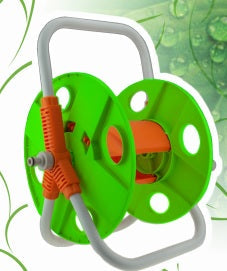 Hose Reel for 20m 1/2" Garden Hose Green