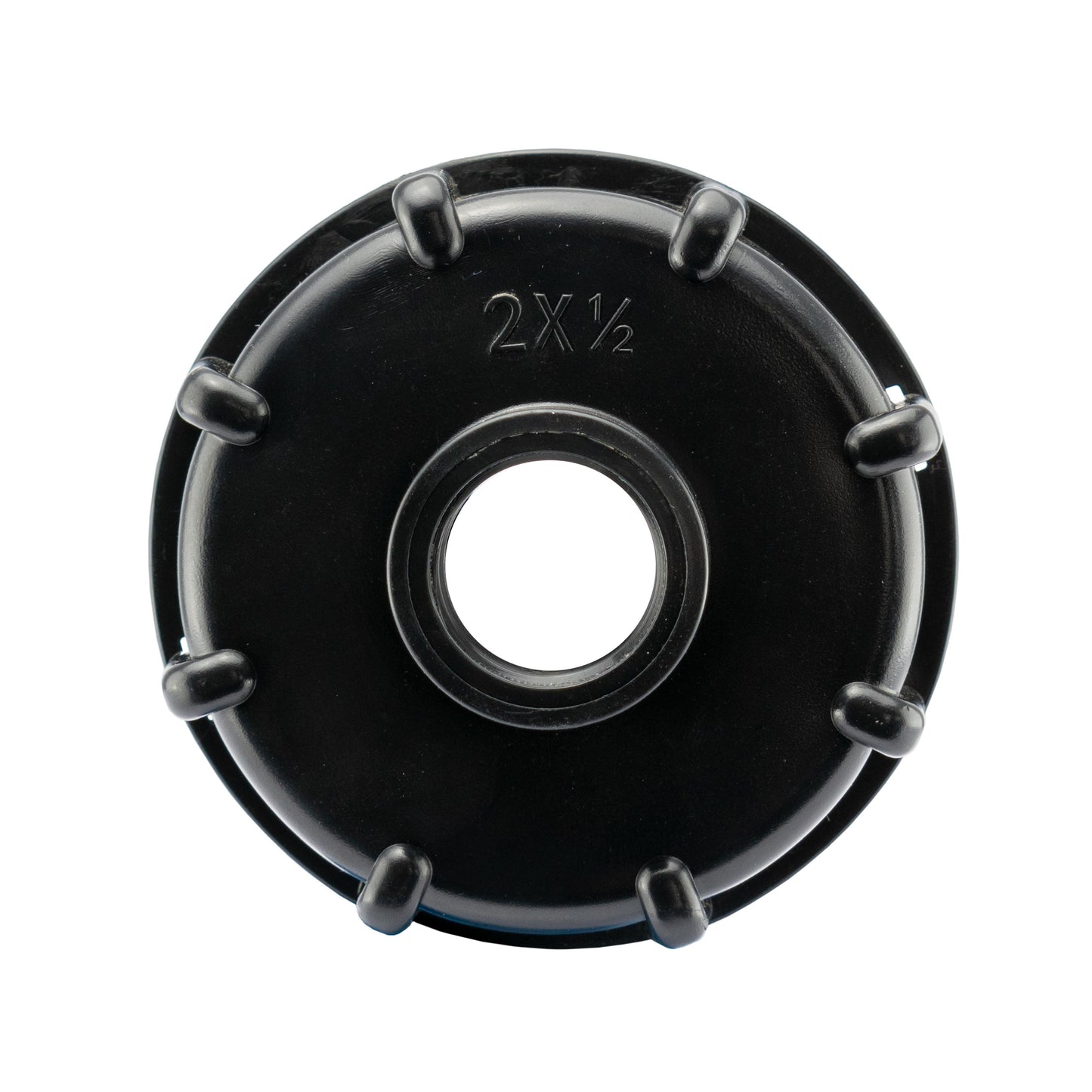 IBC 2” BSPF – S60X6 Cap with S60X6 – ½” BSPF Cap and Quick Connect Lever Tap ½” BSP