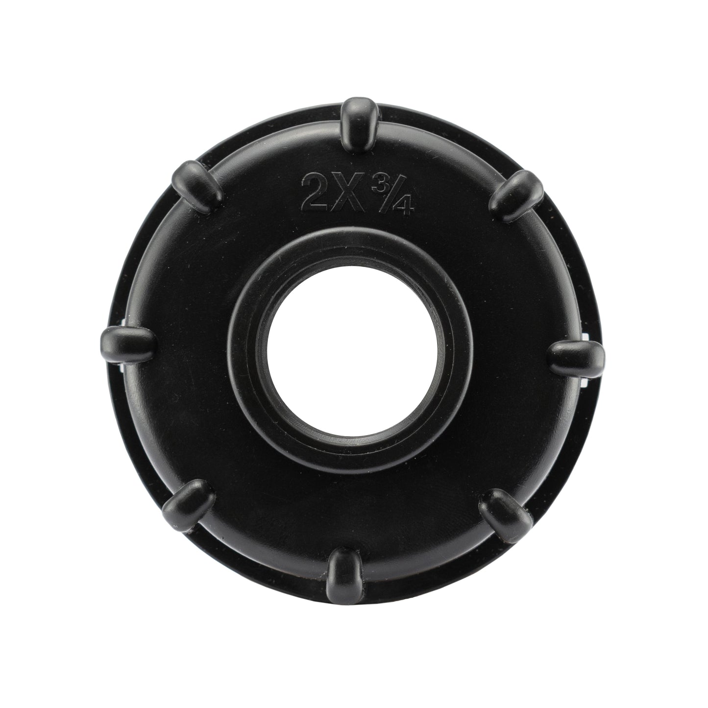 IBC 2” S60X6 Cap with ¾” BSP Male Threaded Irrigation Valve