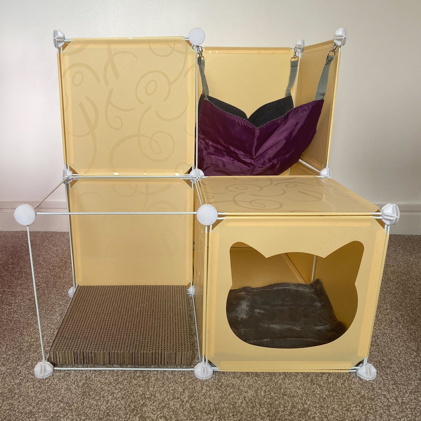 Kitty Cubby Cat Cube Play Tower MIDI