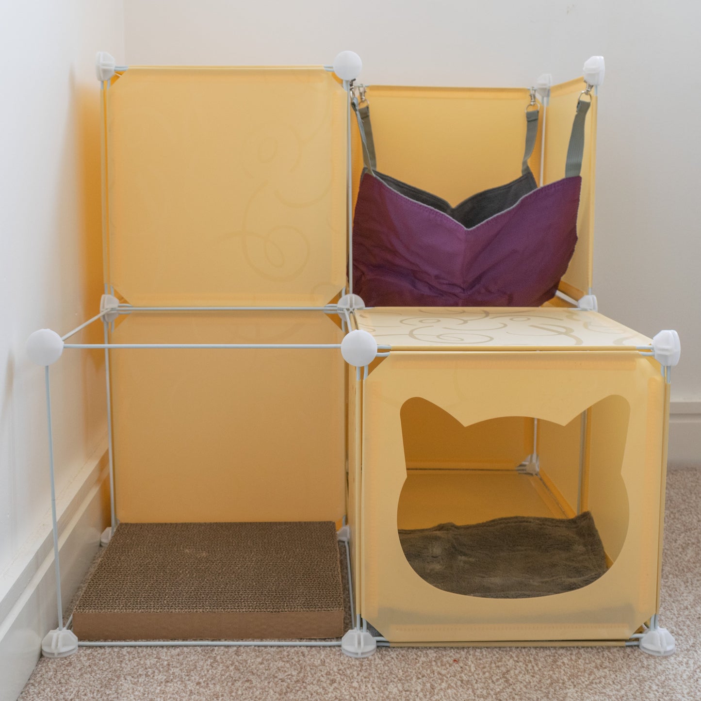 Kitty Cubby Cat Cube Play Tower MIDI
