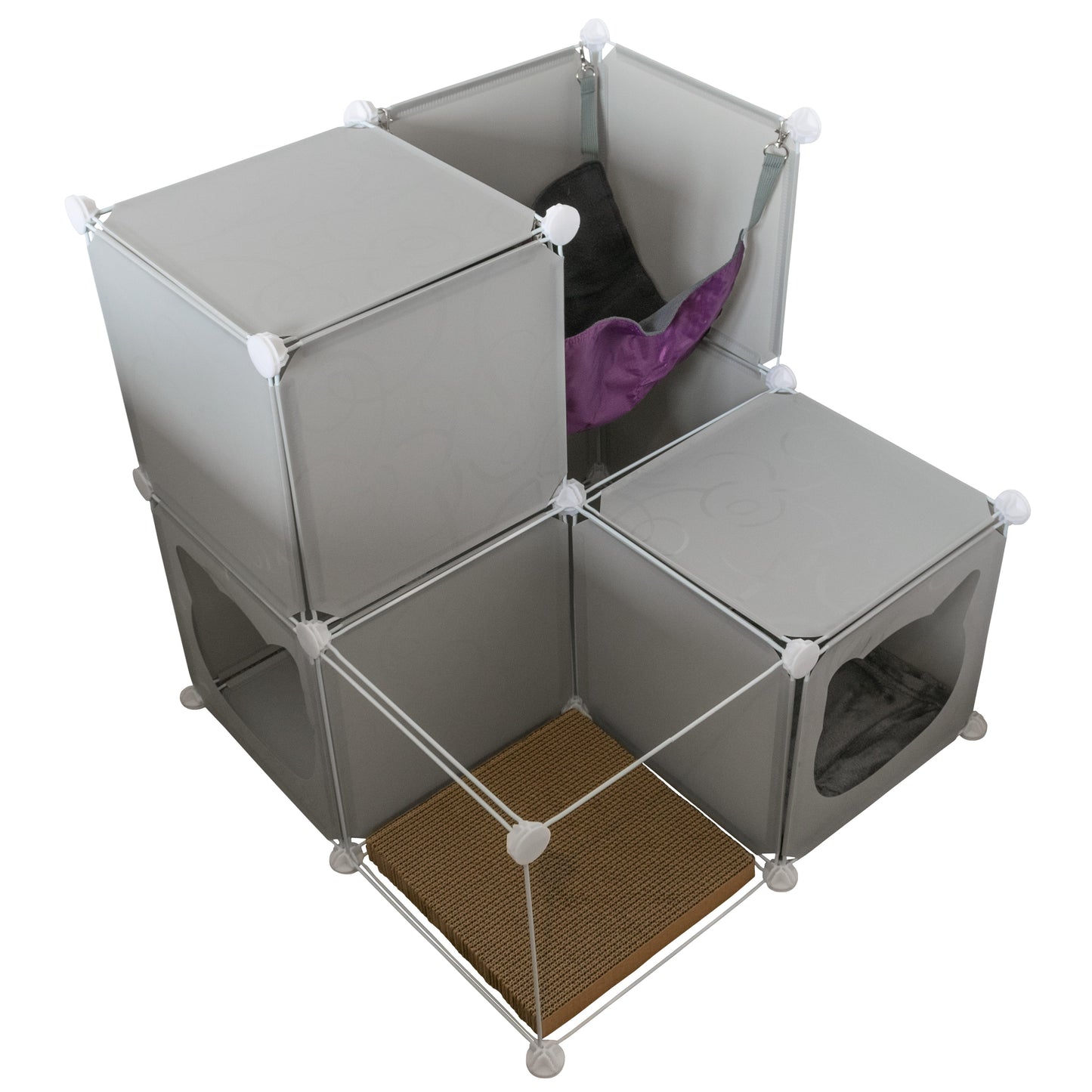 Kitty Cubby Cat Cube Play Tower MIDI
