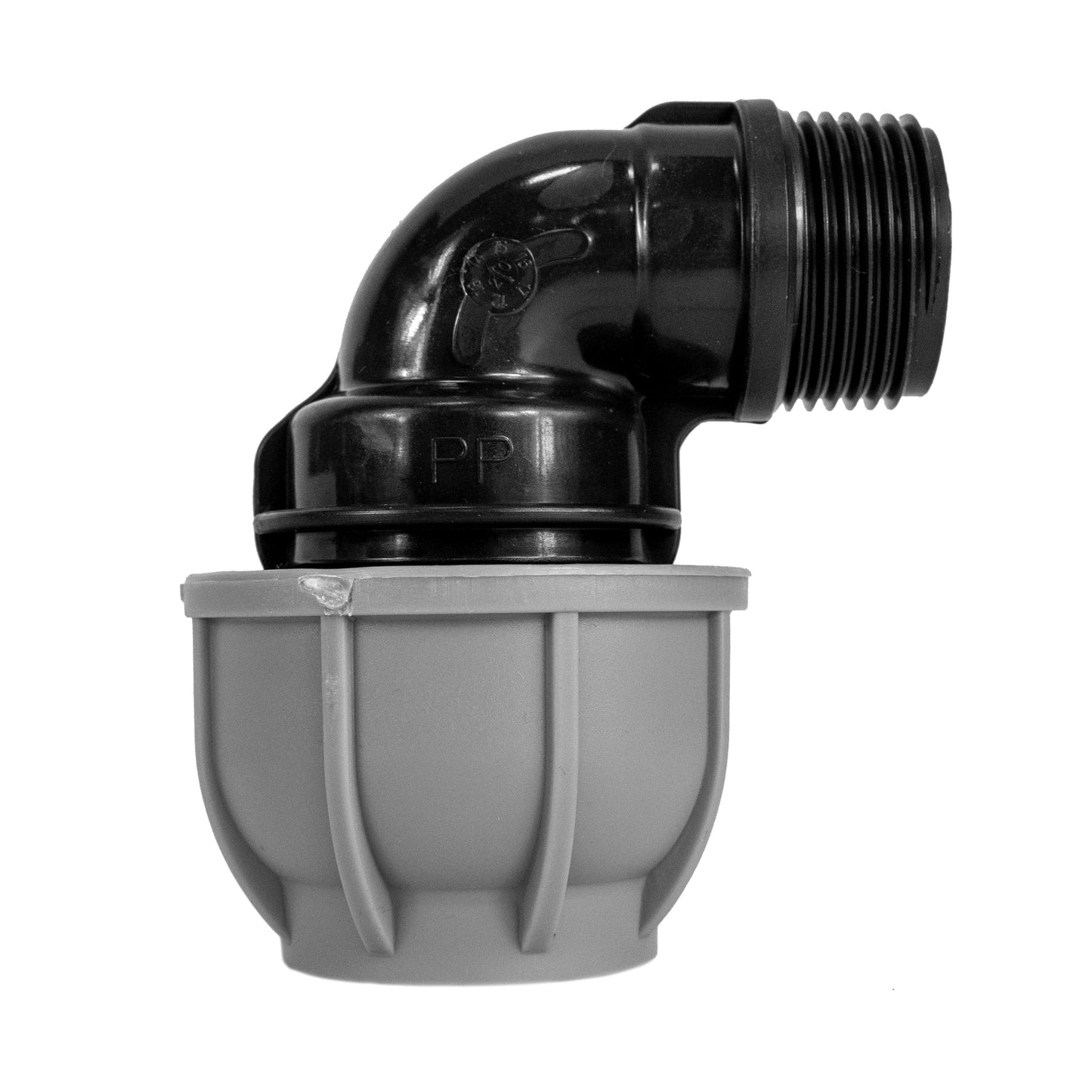 IBC 6-inch Cap Kit with 25mm MDPE Elbow