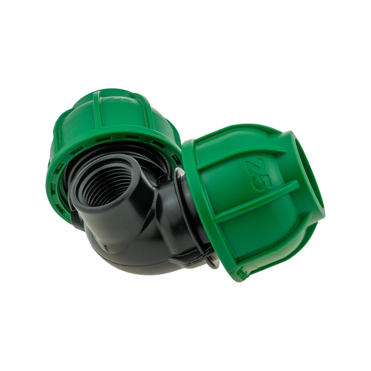 IBC 2” S60X6 Cap with MDPE Elbow Tee 25mm