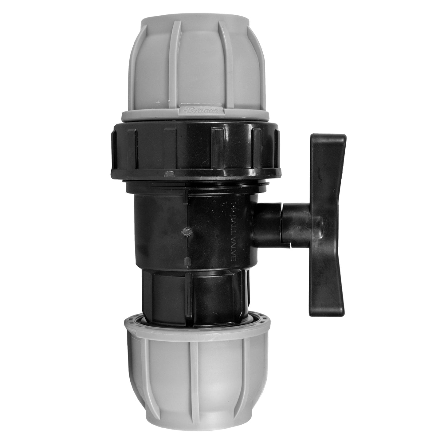 Wall Flange Kit 32mm MDPE + 32mm MDPE Valve + 13mm Barbed Geka Set