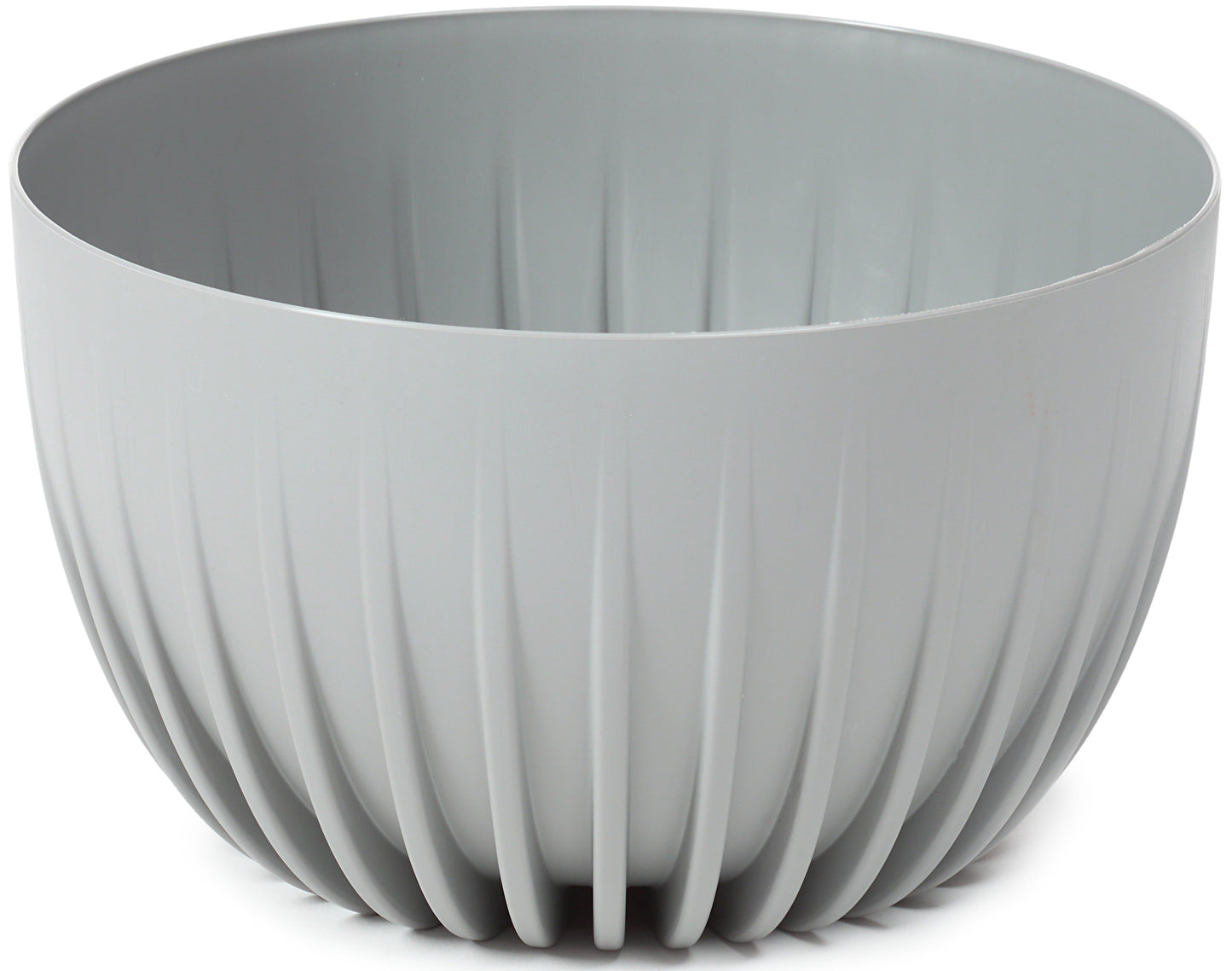 Mira Bowl Pot, Insert and Hole With Plug 240mm Gray