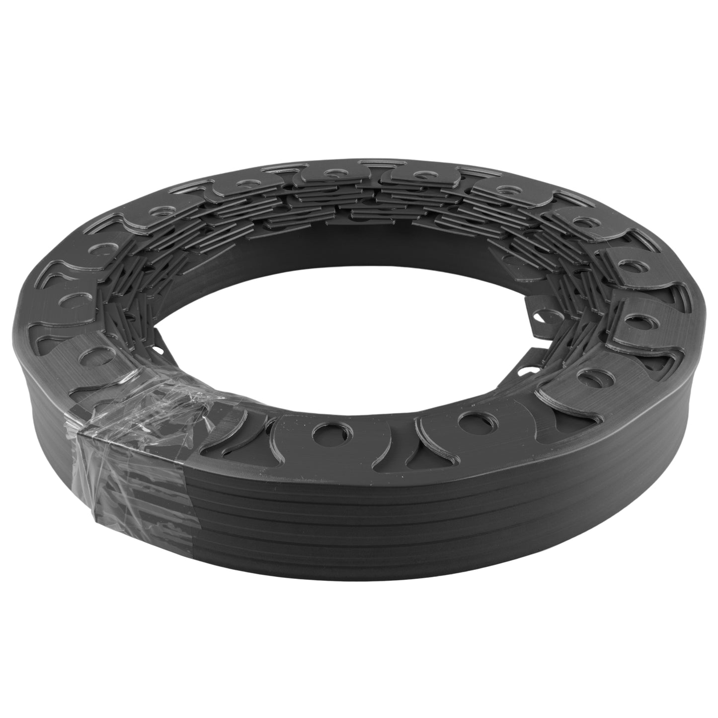 Lawn Border Set, Easy Border 100mm Black 10m With Pegs