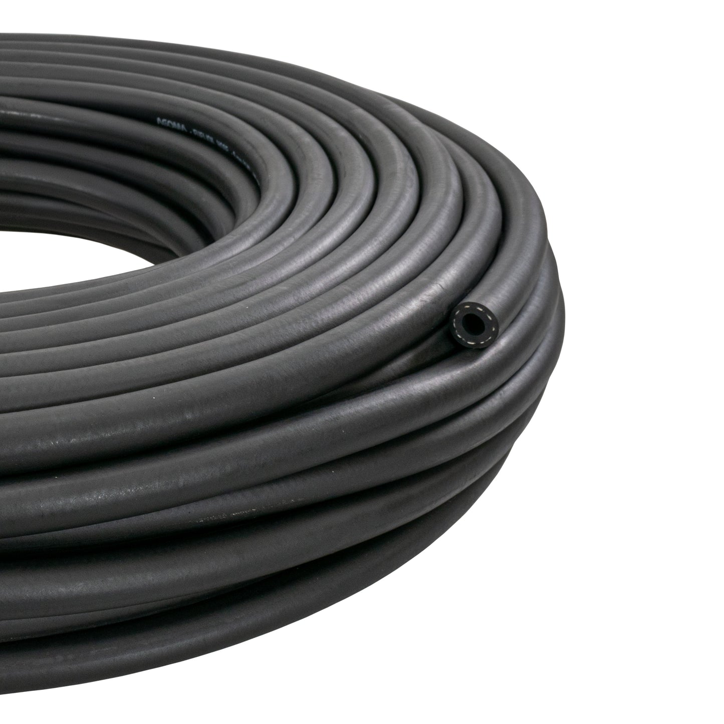 Rubber 7mm Braided Fuel, Oil Hose SAE J30 R6