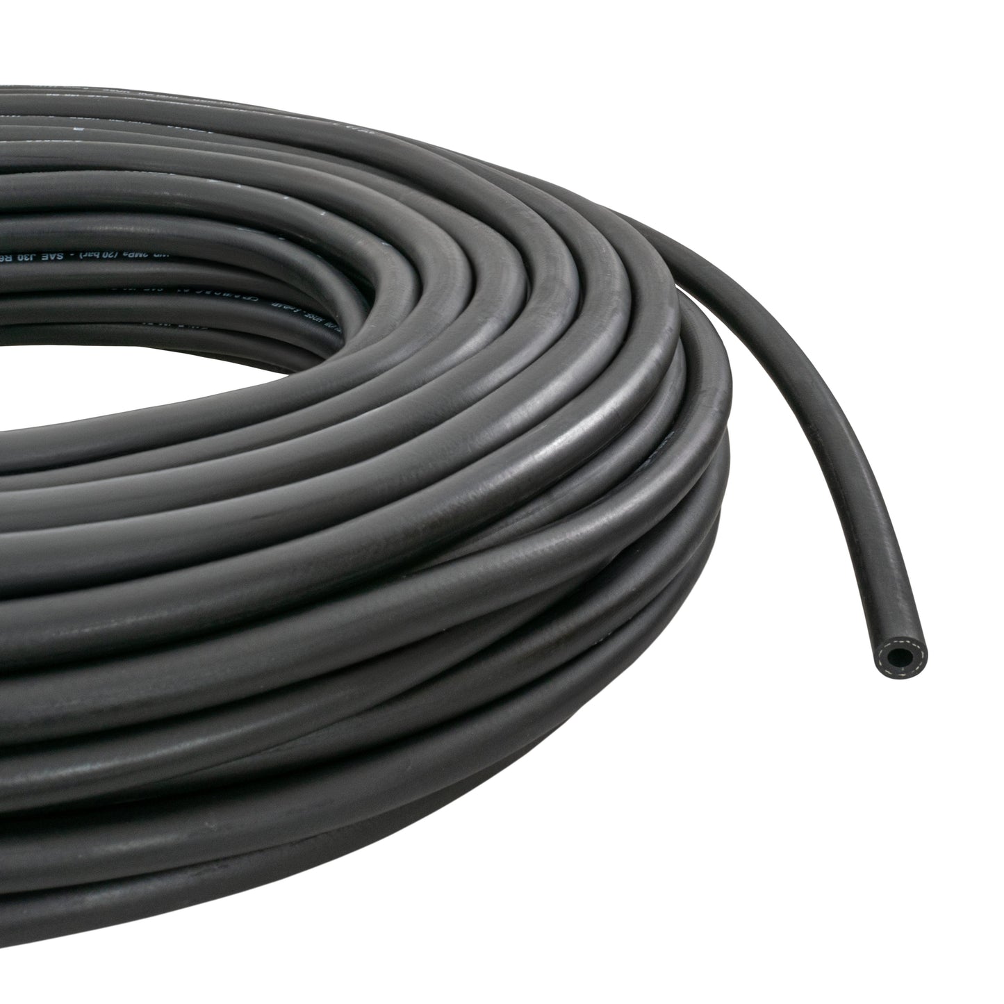 Rubber 8mm Braided Fuel, Oil Hose SAE J30 R6