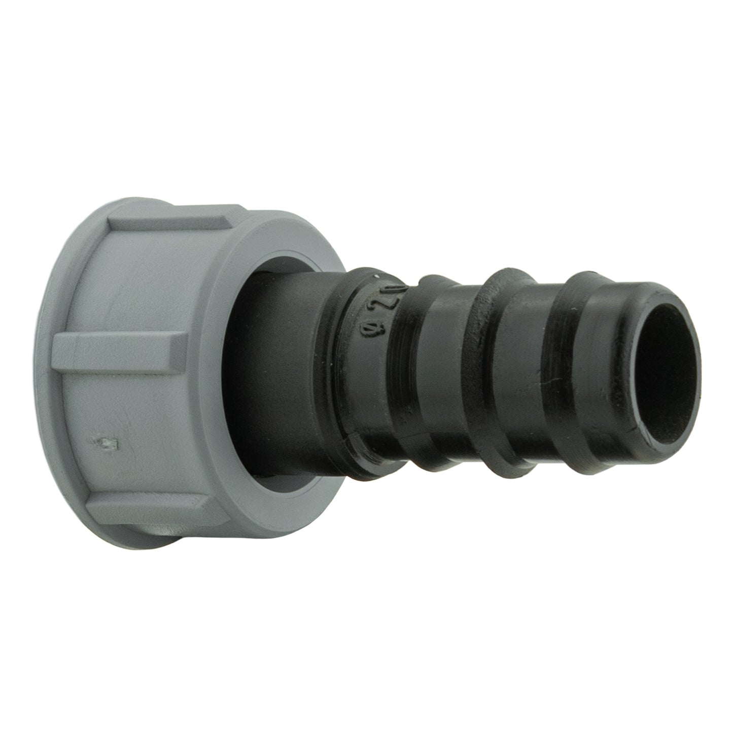 20mm Barbed Straight with In-Line BSPM Valve and Geka Type Connector