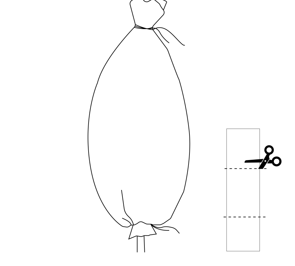 Protective Plant Cover, 50gsm Sleeve, Diameter: 76cm, Size: 1.2m x 10m