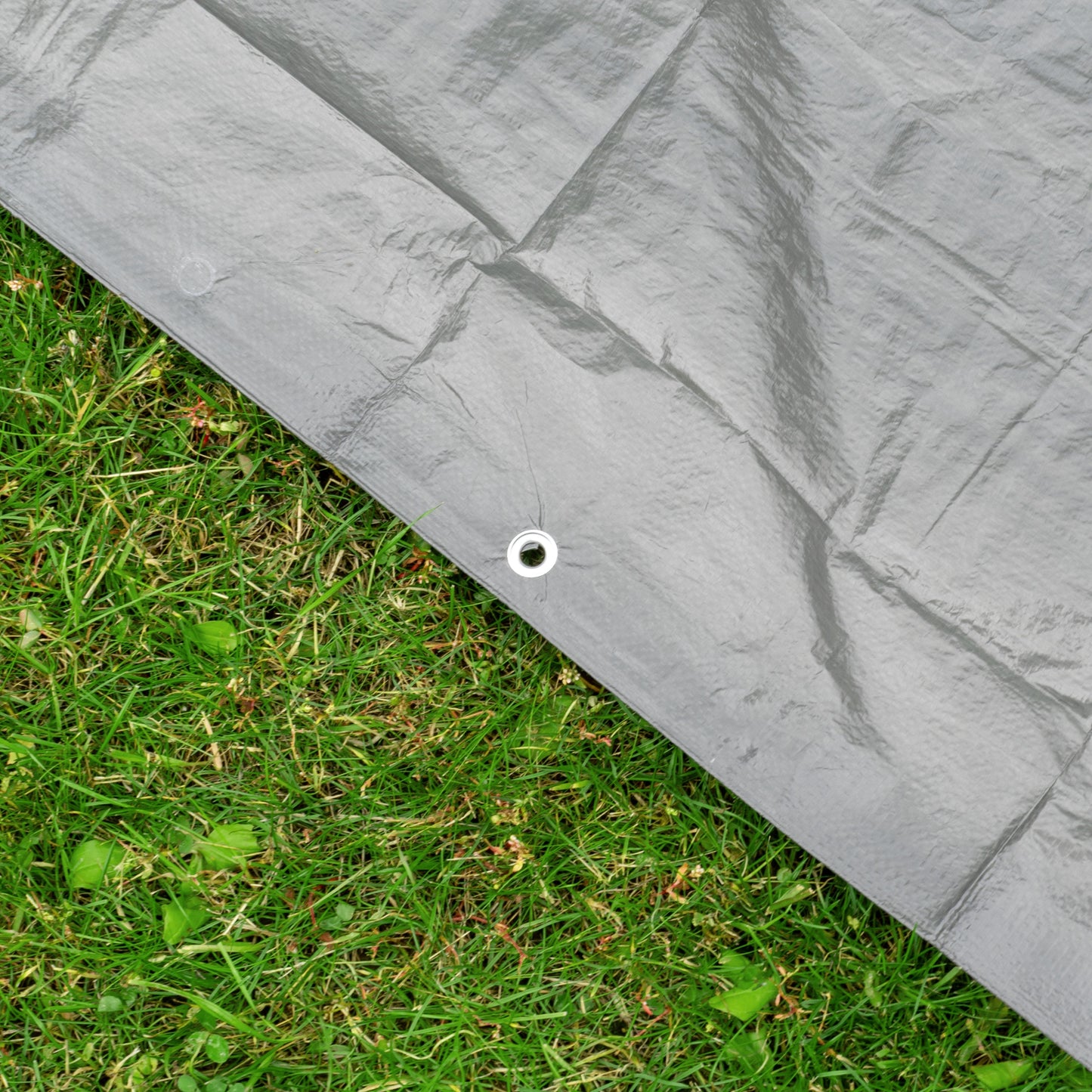 Gray S-Grade Tarpaulin 3m x 4m