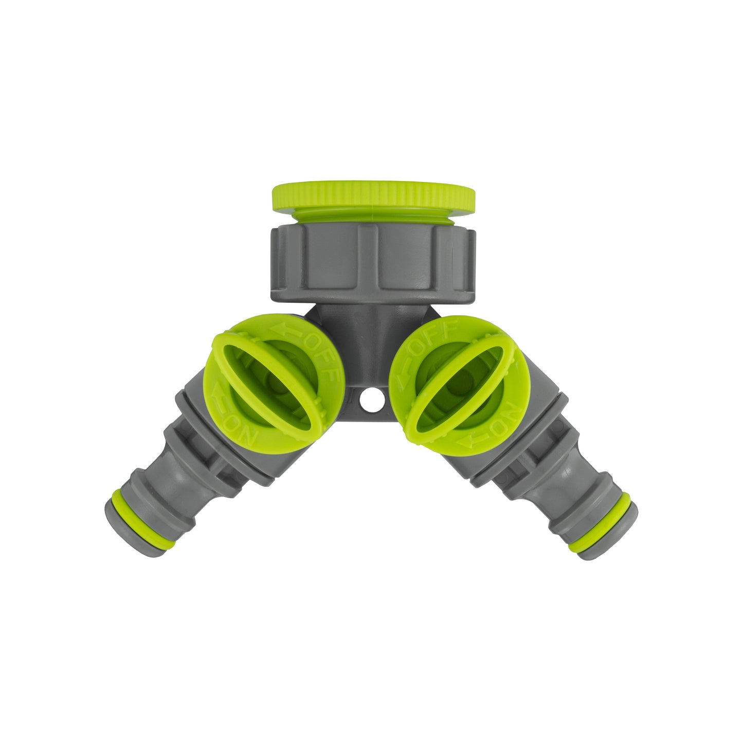 Wall Flange Kit 20mm MDPE - Brass Tap & Two Way Splitter