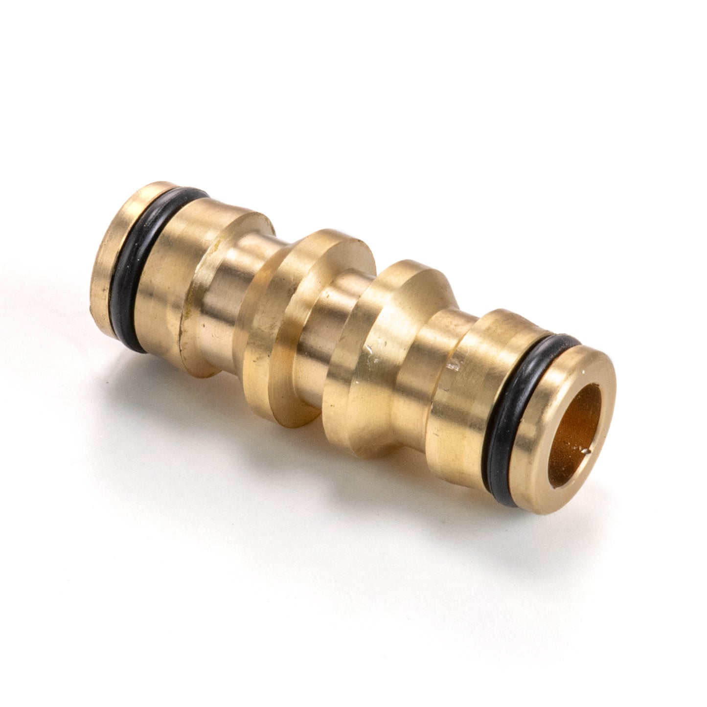 Two Way Male Snap-On Connector Brass