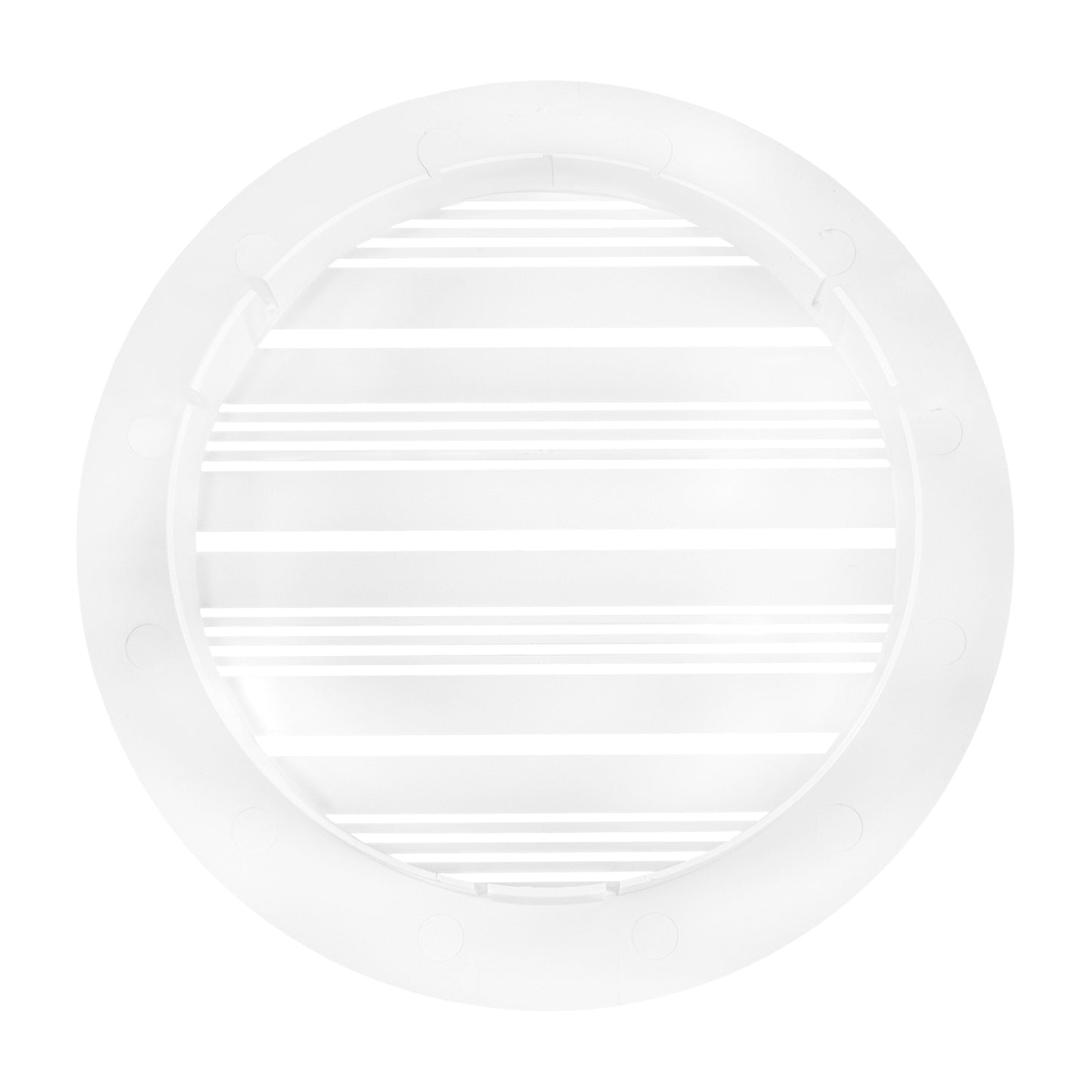 Through Wall Ventilation Kit Round Bella Vent with Graphite External Vent