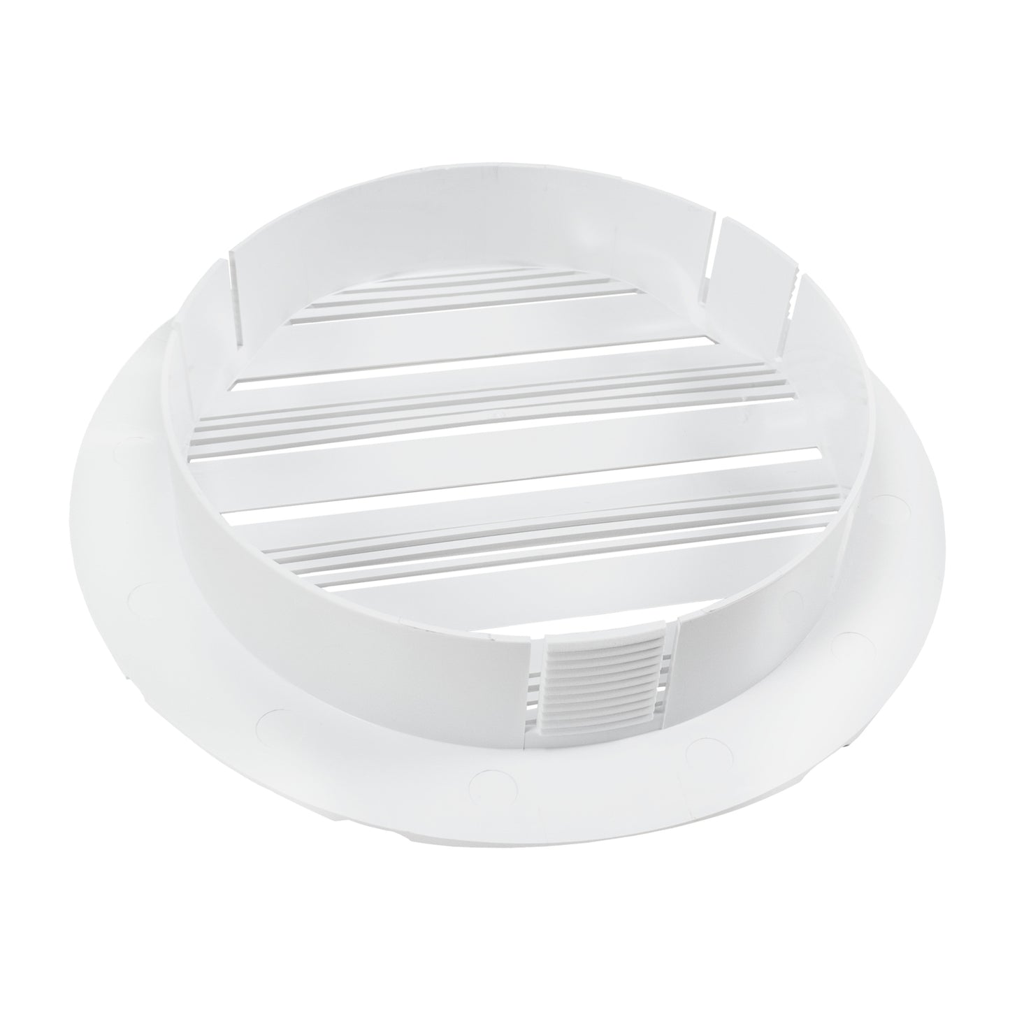 Through Wall Ventilation Kit Round Bella Vent with Graphite External Vent