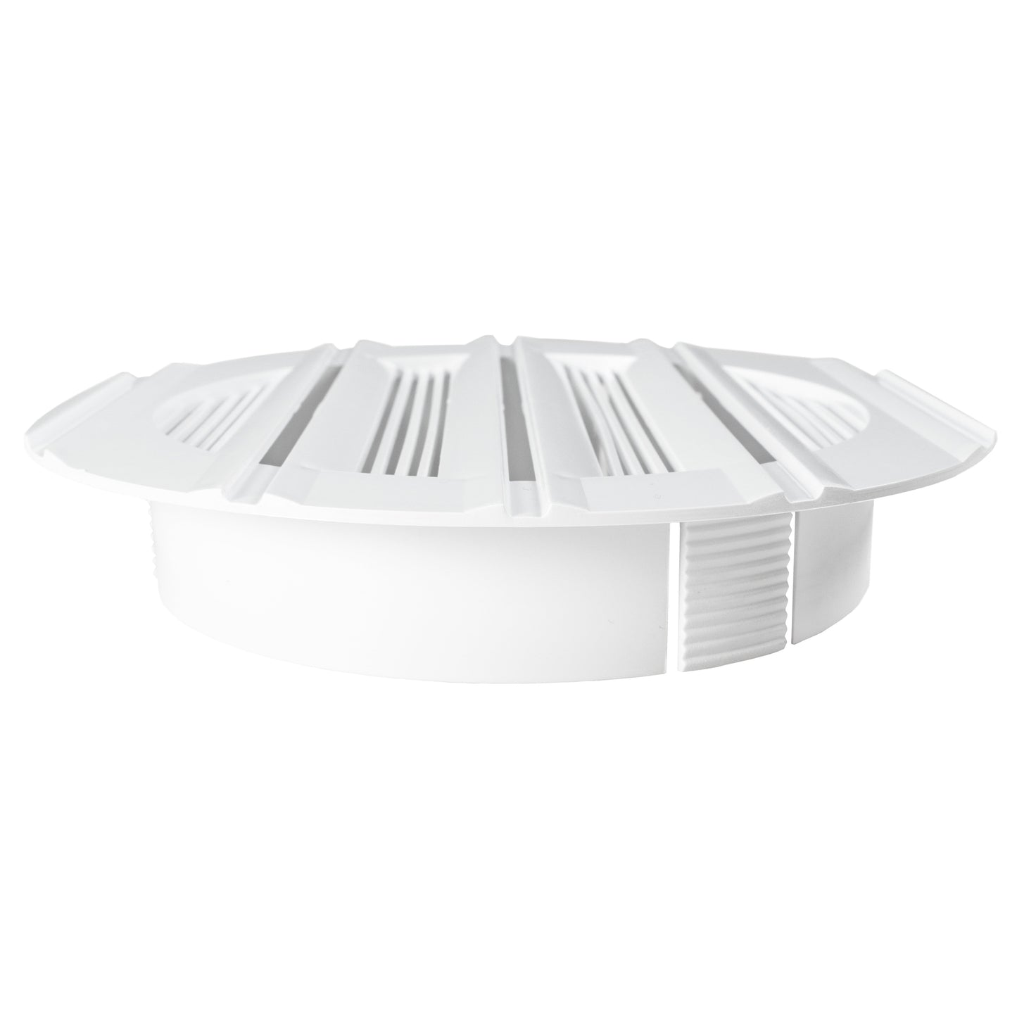 Through Wall Ventilation Kit Round Bella Vent with Graphite External Vent
