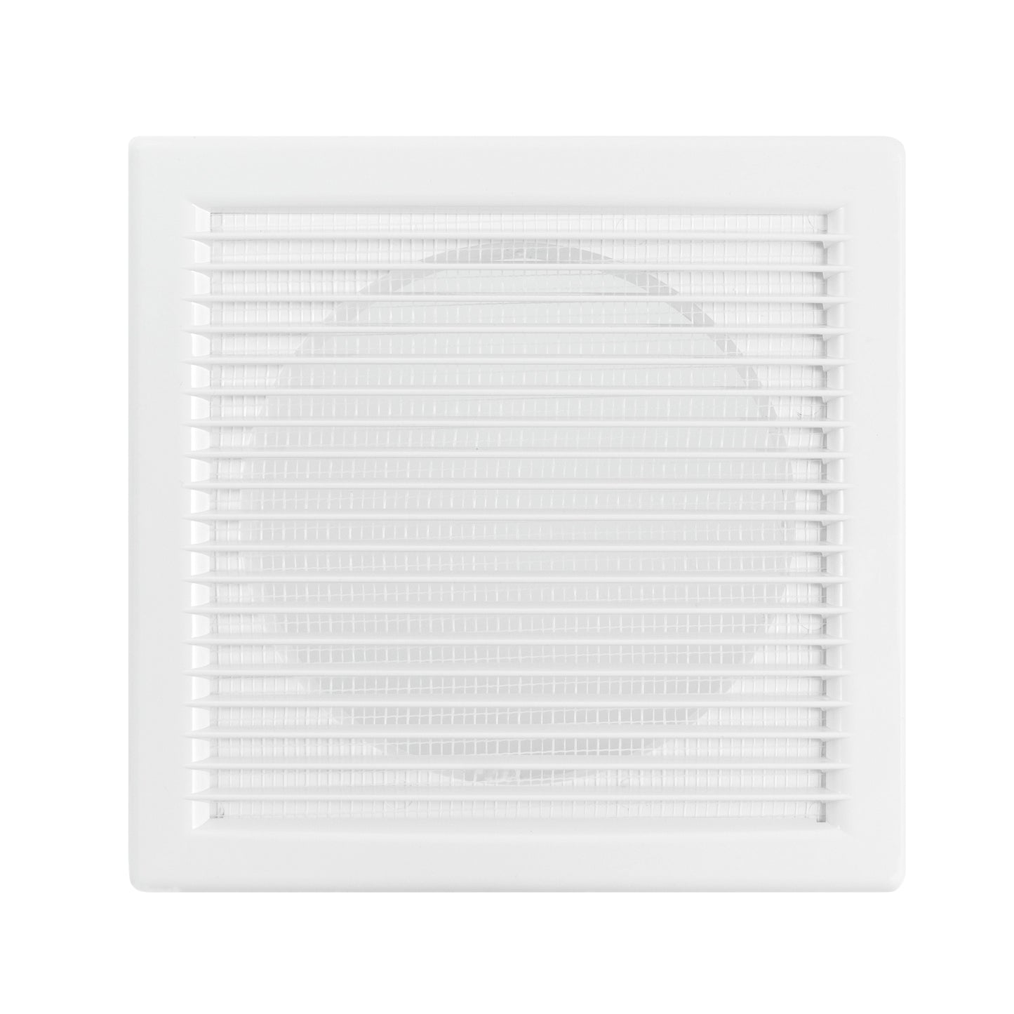 Through Wall Ventilation Kit DL0163 Louvre Vent with White External Vent