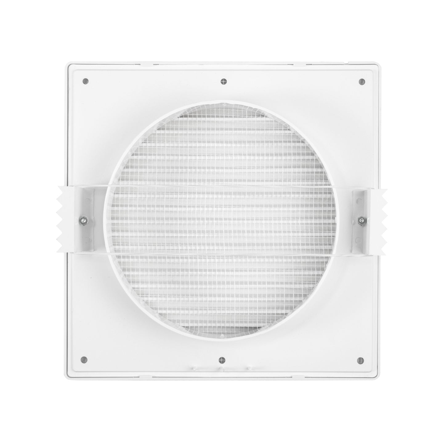 Through Wall Ventilation Kit DL0163 Louvre Vent with Brown External Vent