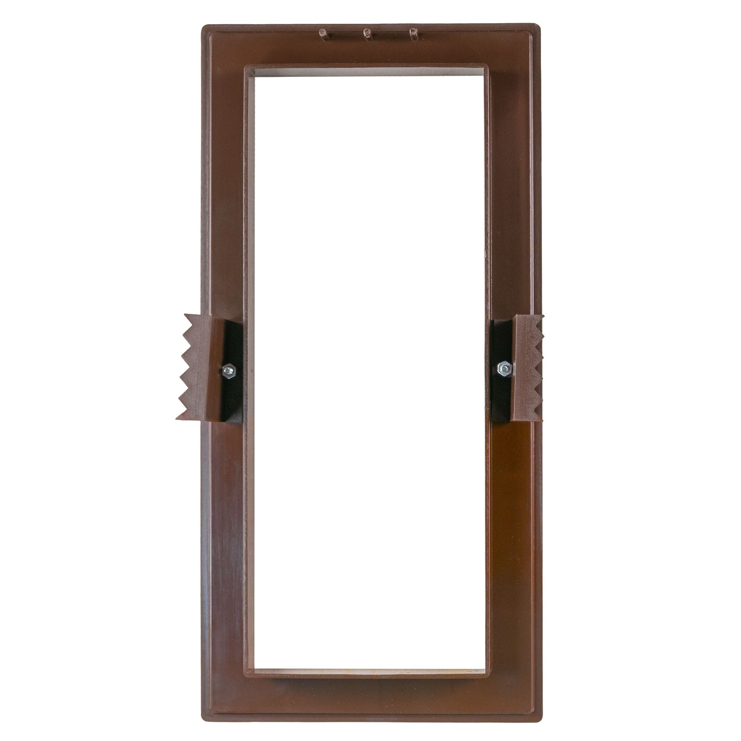Louvre Vent Duo Smart 90/240 Brown 90mm x 240mm With Fly Mesh