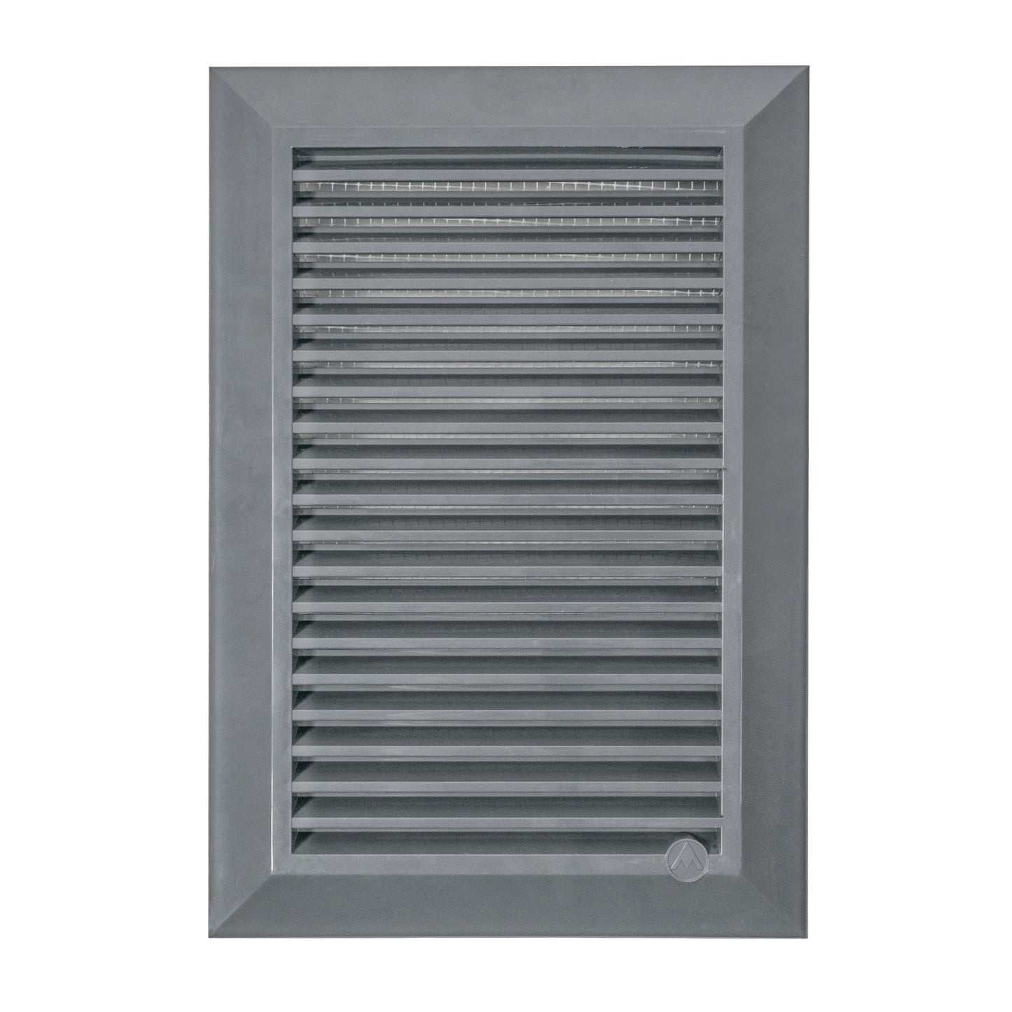 Louvre Vent Graphite Duo Smart 140/210 140mm X 210mm With Fly Mesh
